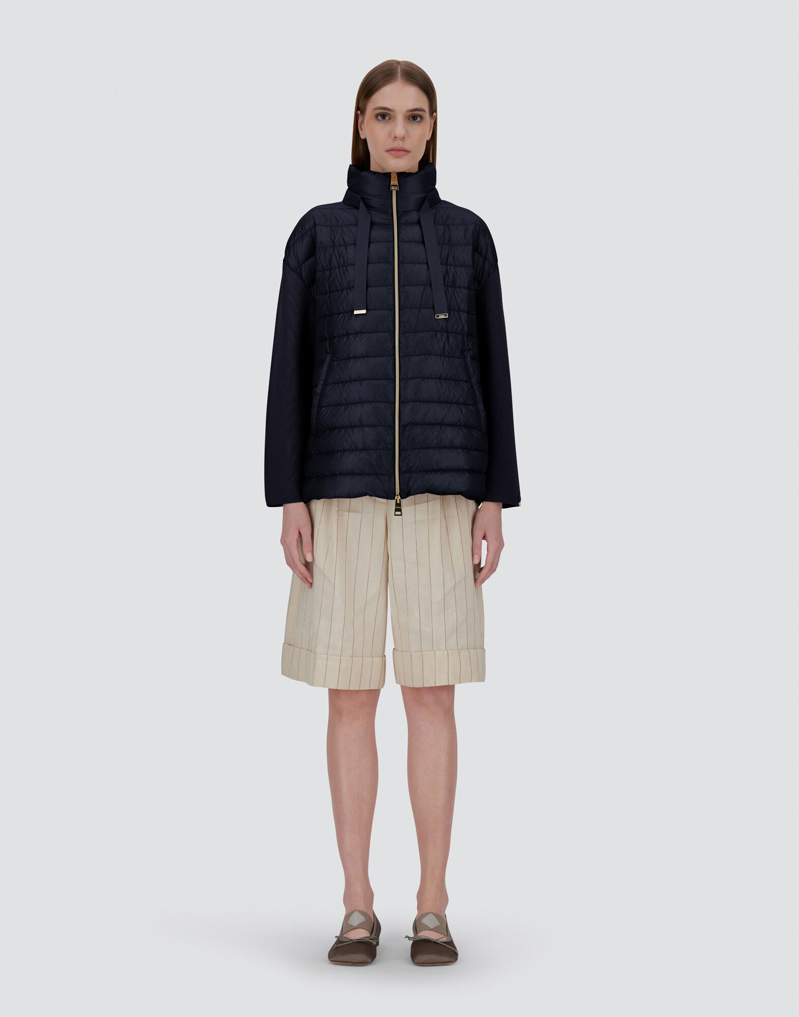 JACKET IN ETERNAL COTTON AND NYLON ULTRALIGHT