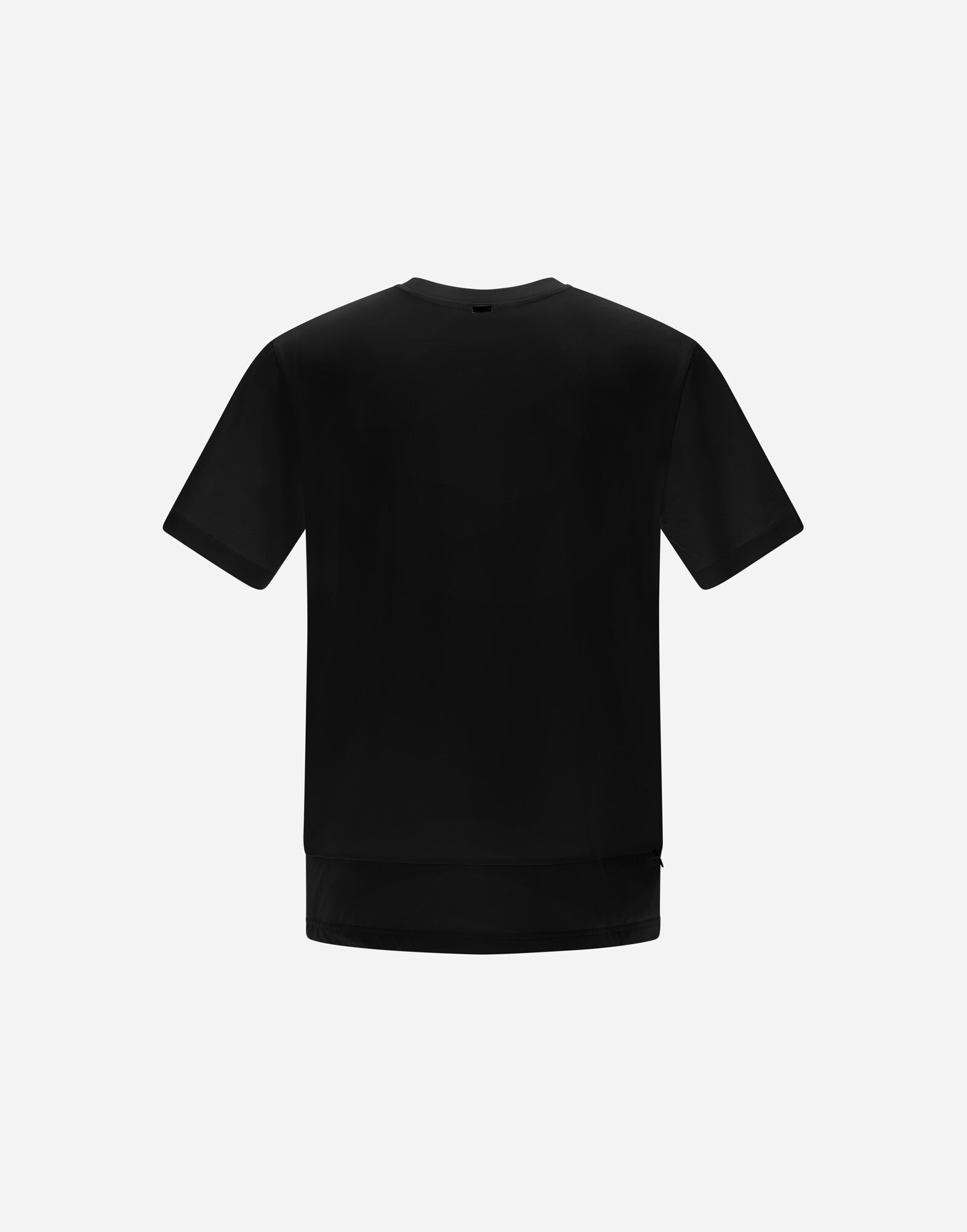 COMPACT JERSEY AND NYLON MAESTRO SWEATSHIRT