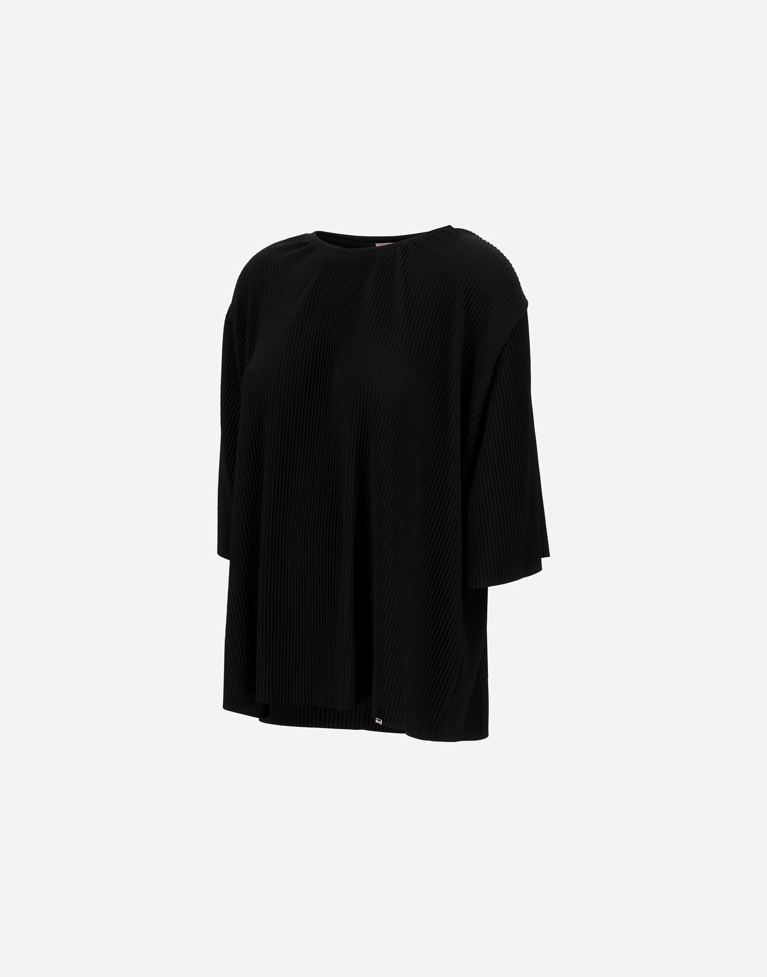 RESORT T-SHIRT IN PLEATED JERSEY