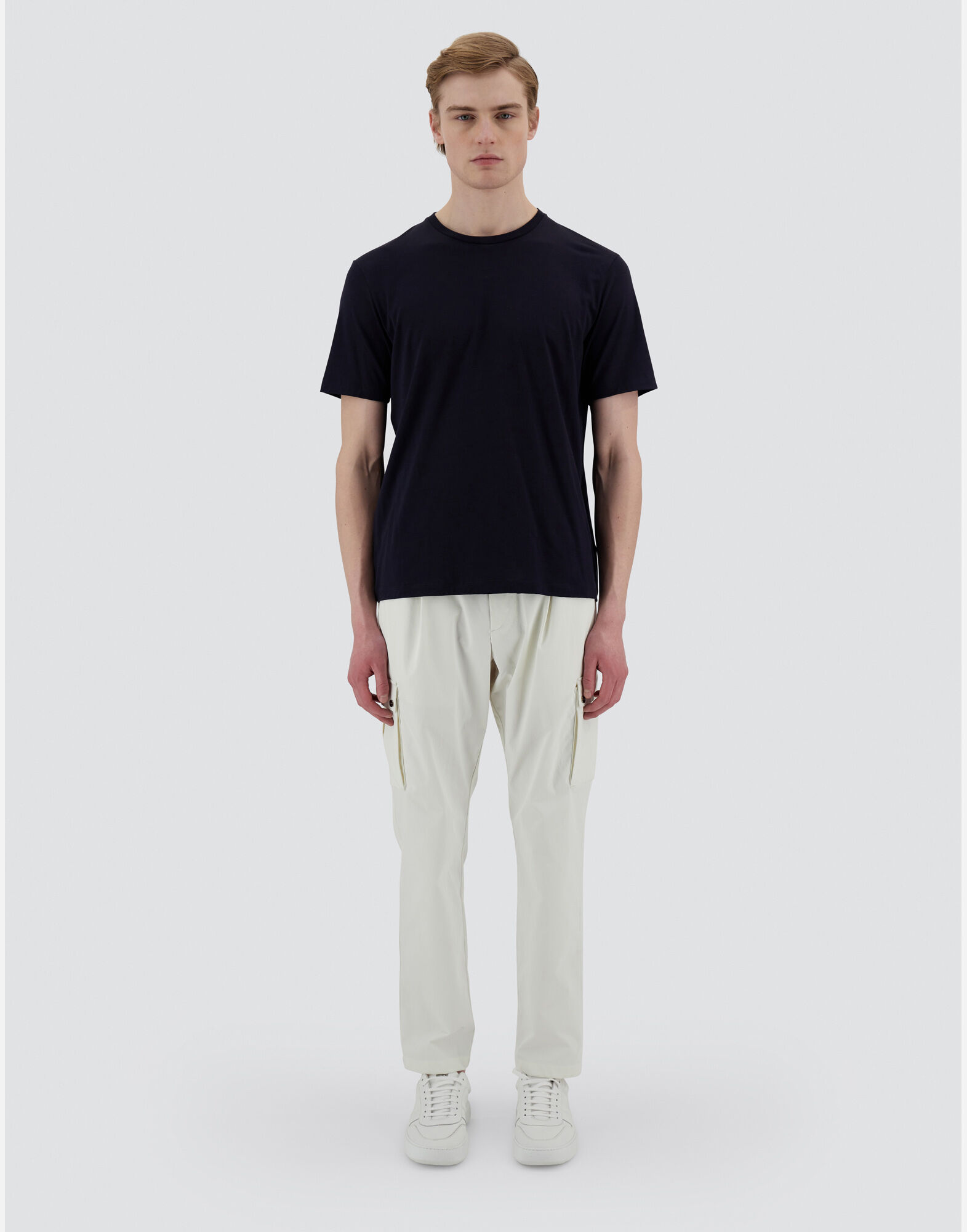 RESORT T-SHIRT IN SOFT WOOL JERSEY
