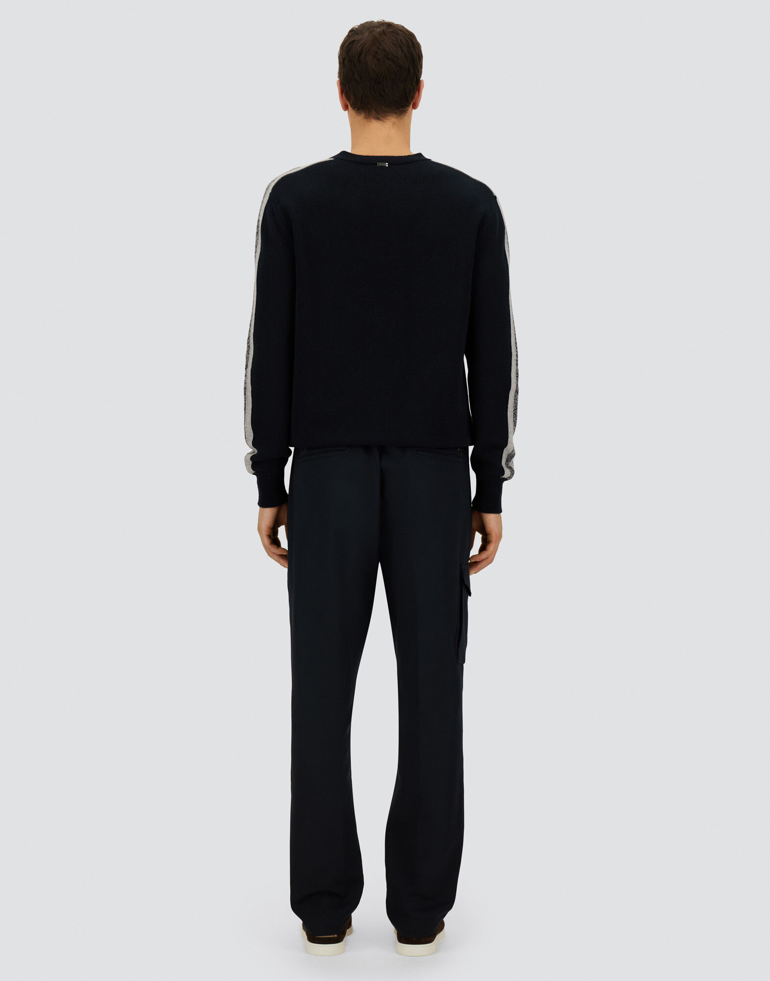 RESORT CARGO TROUSERS IN PURE COTTON