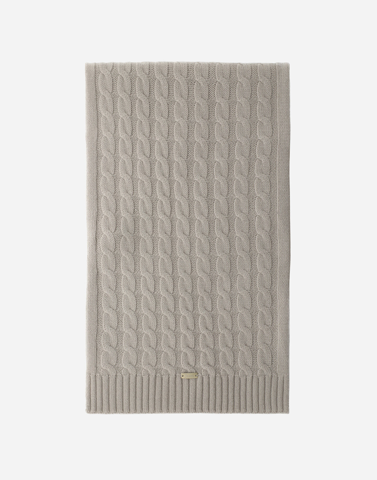 SCARF IN ETERNITY CASHMERE CABLE