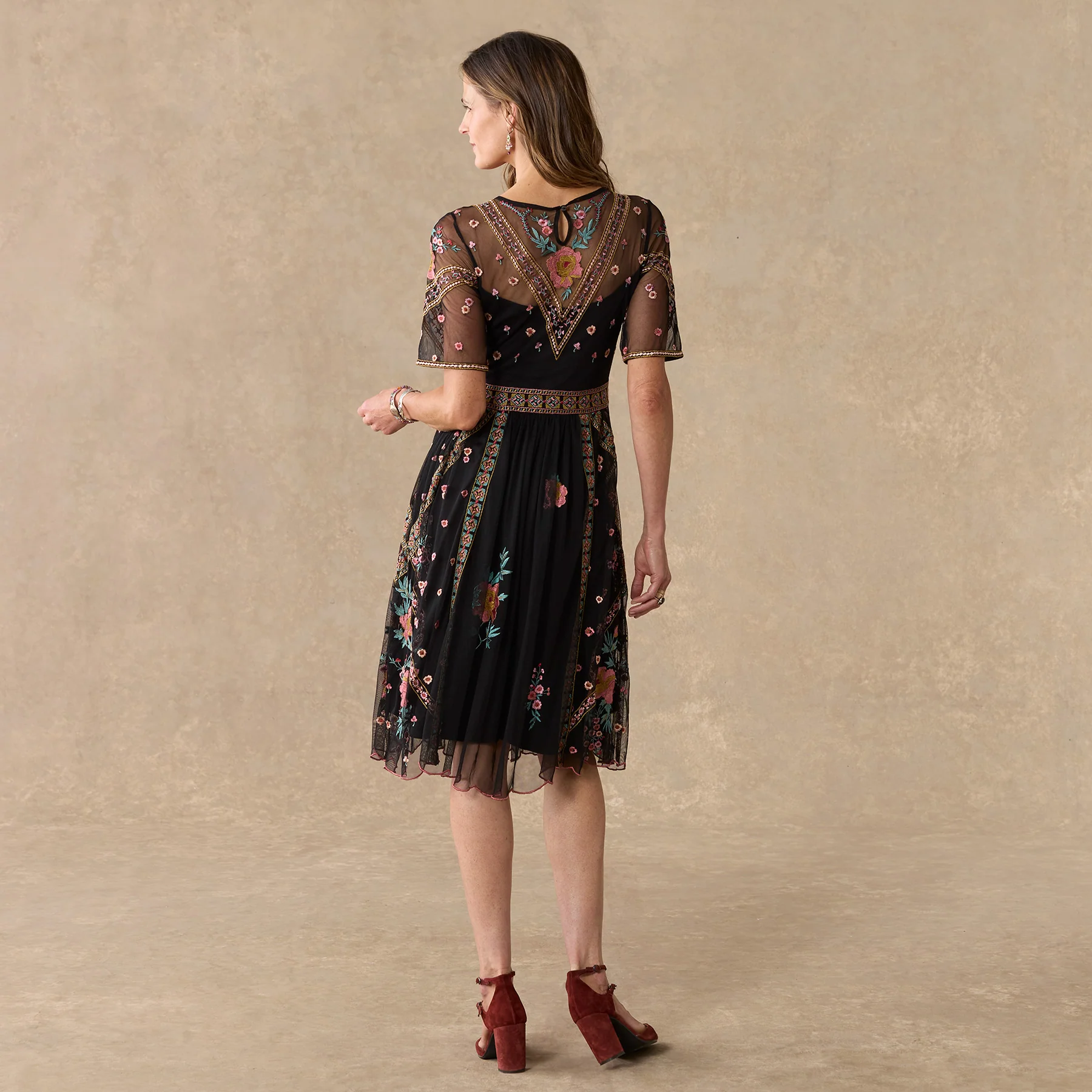 Roxanna Mesh Dress