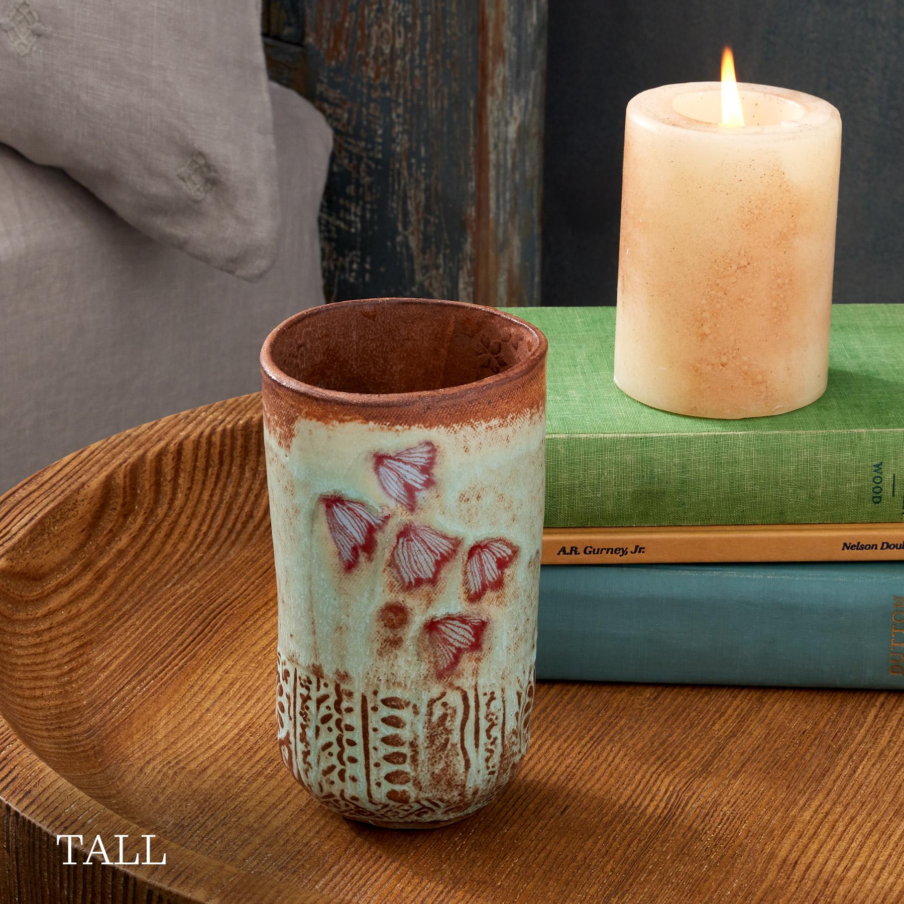 Cora Red Vases