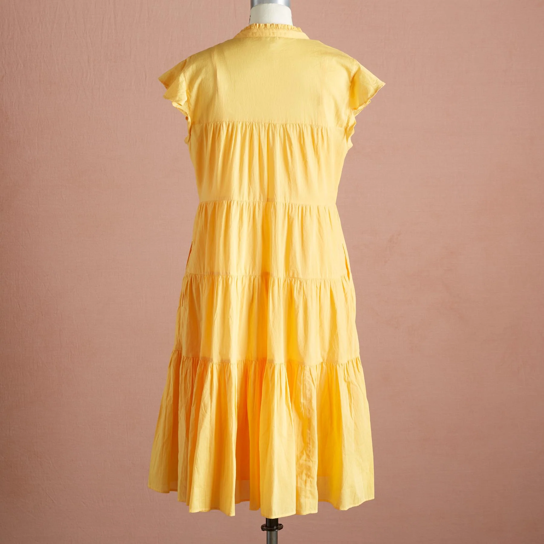 Janie Ruffle Dress, Petite