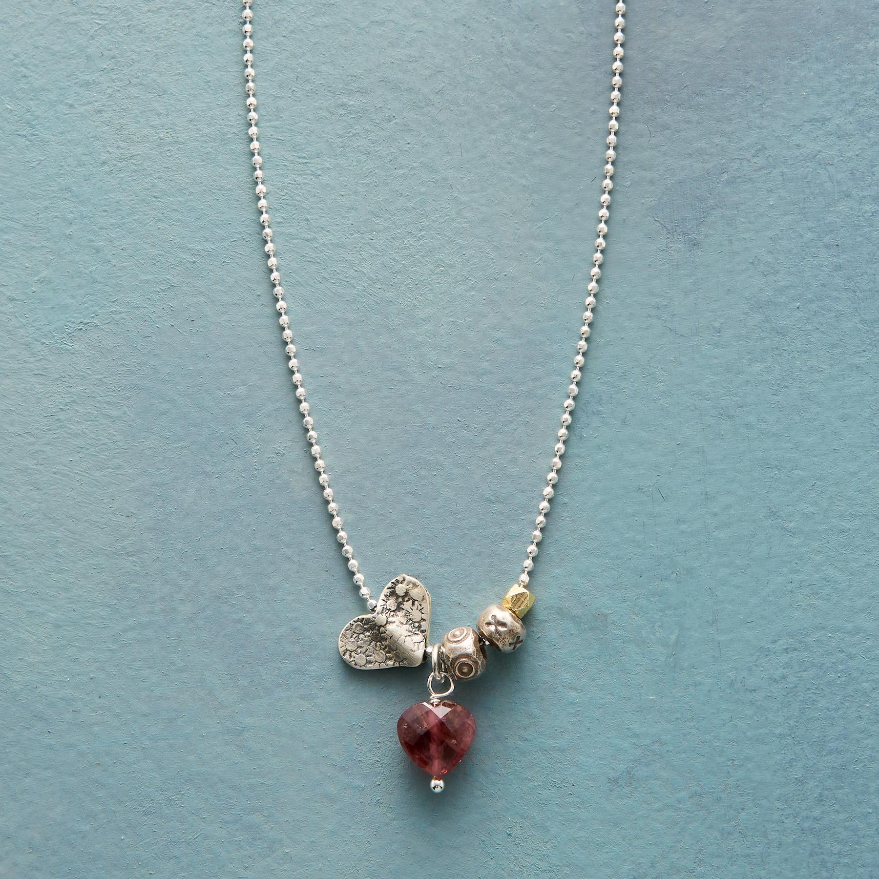 Heart Birthstone Necklace