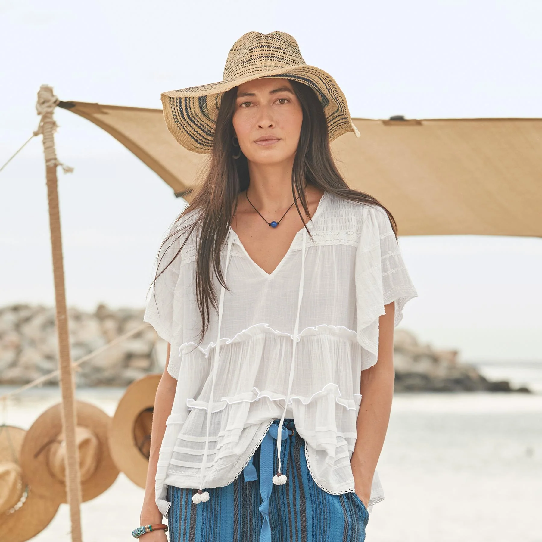 Antonia Tiered Top