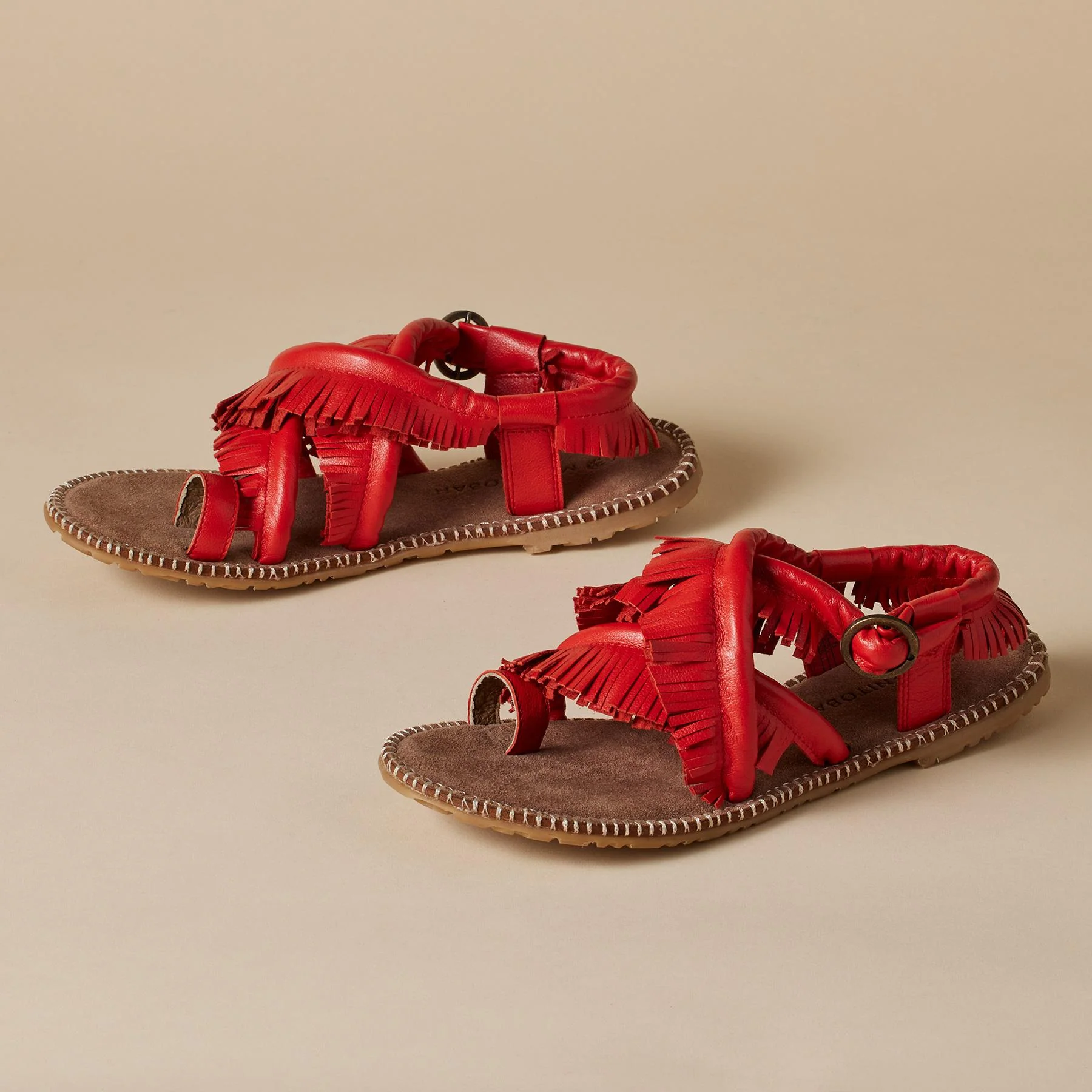 Fringe Sandals
