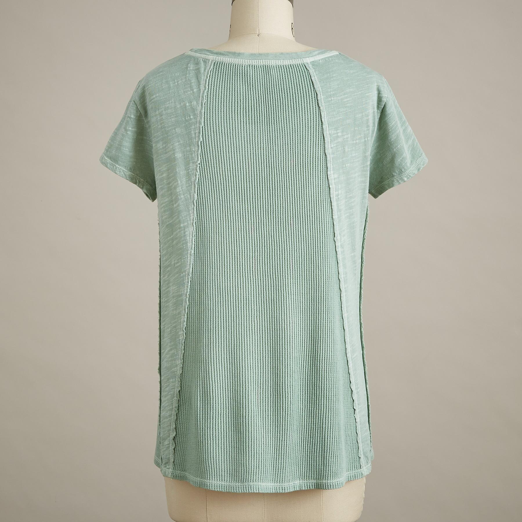 Mixing Knits Tee