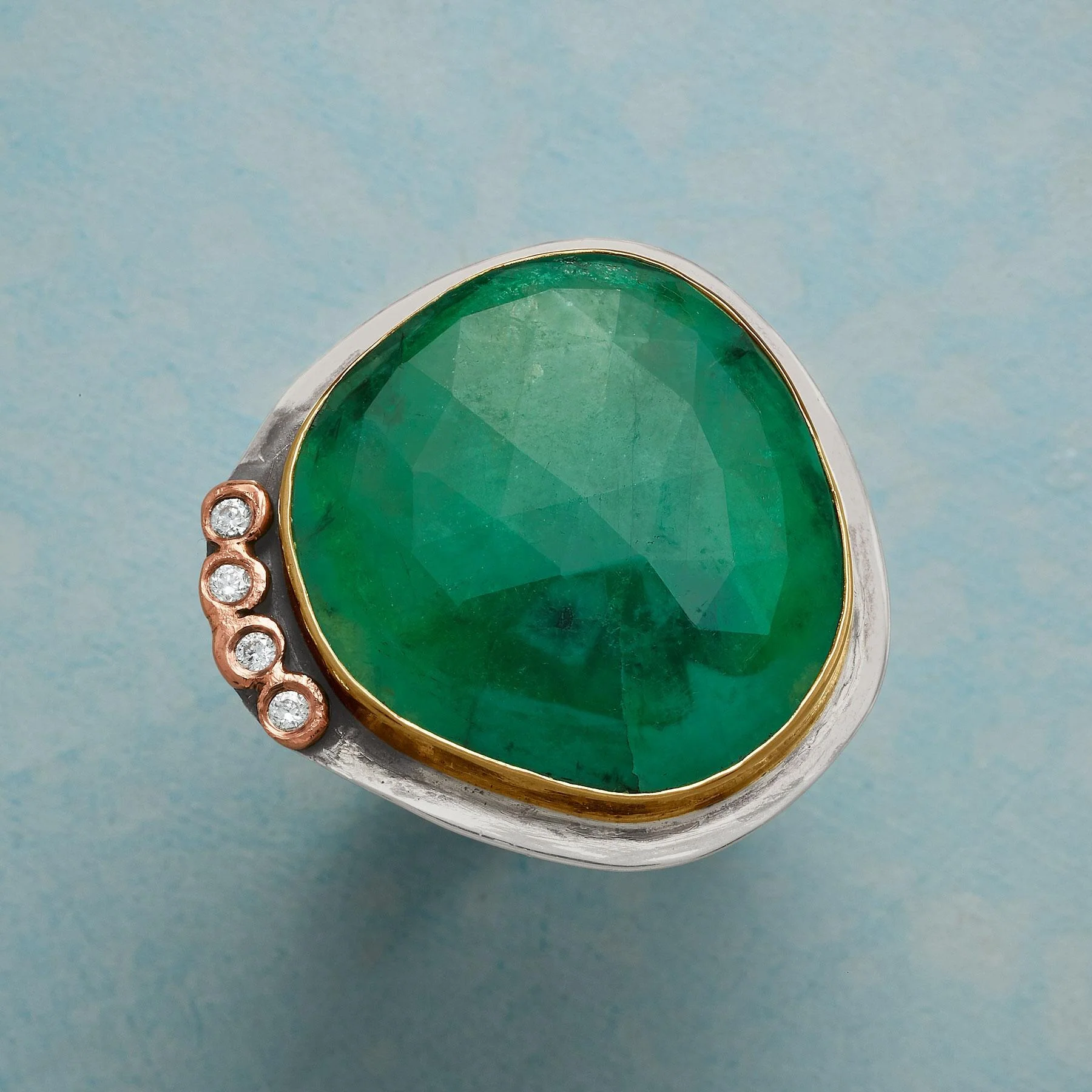 Colossal Emerald Ring