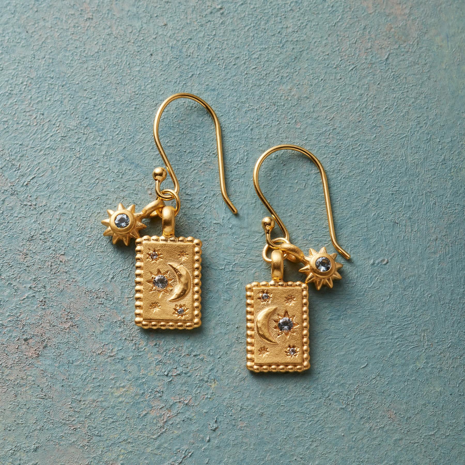 Skyscape Birthstone Earrings