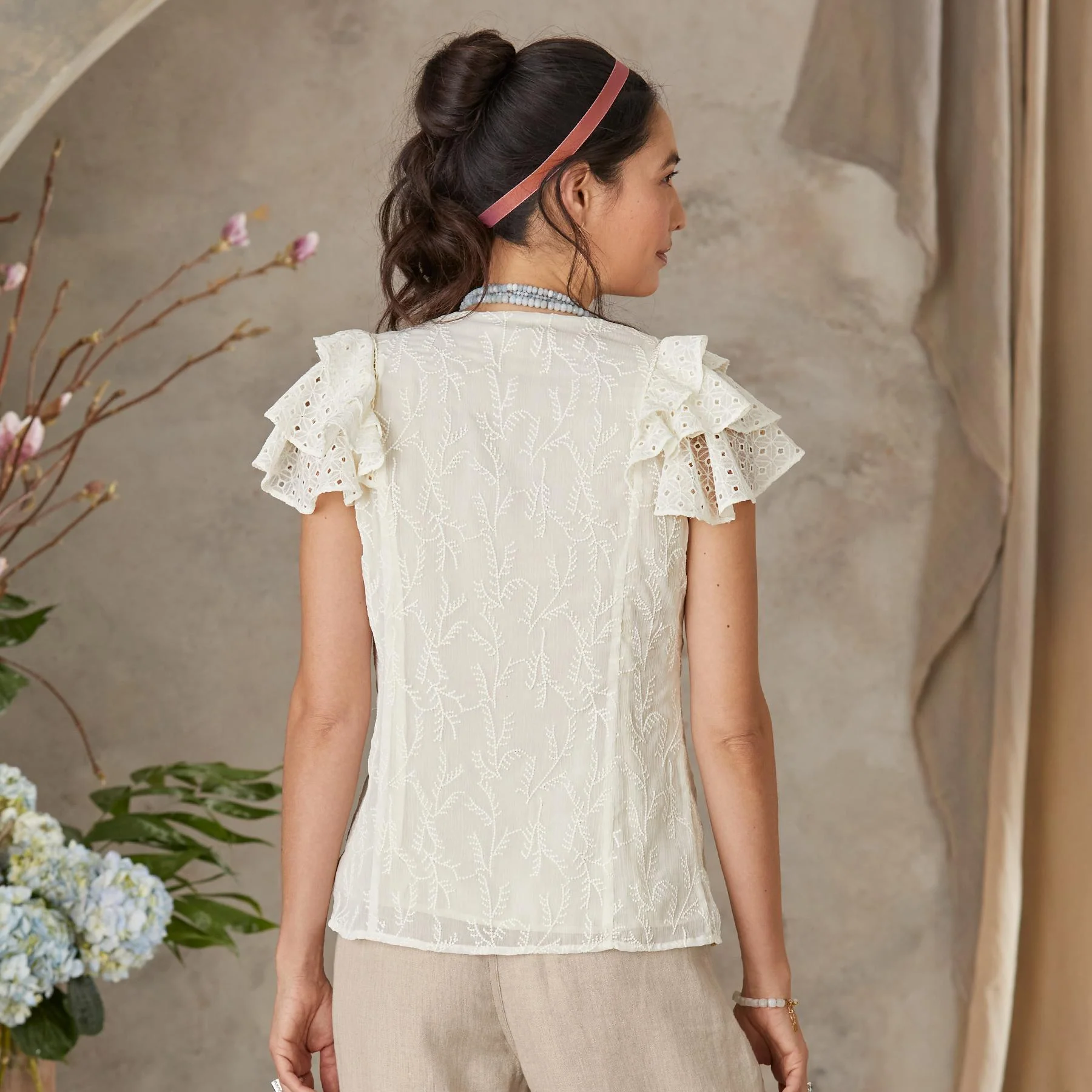 Lille Flutter Top