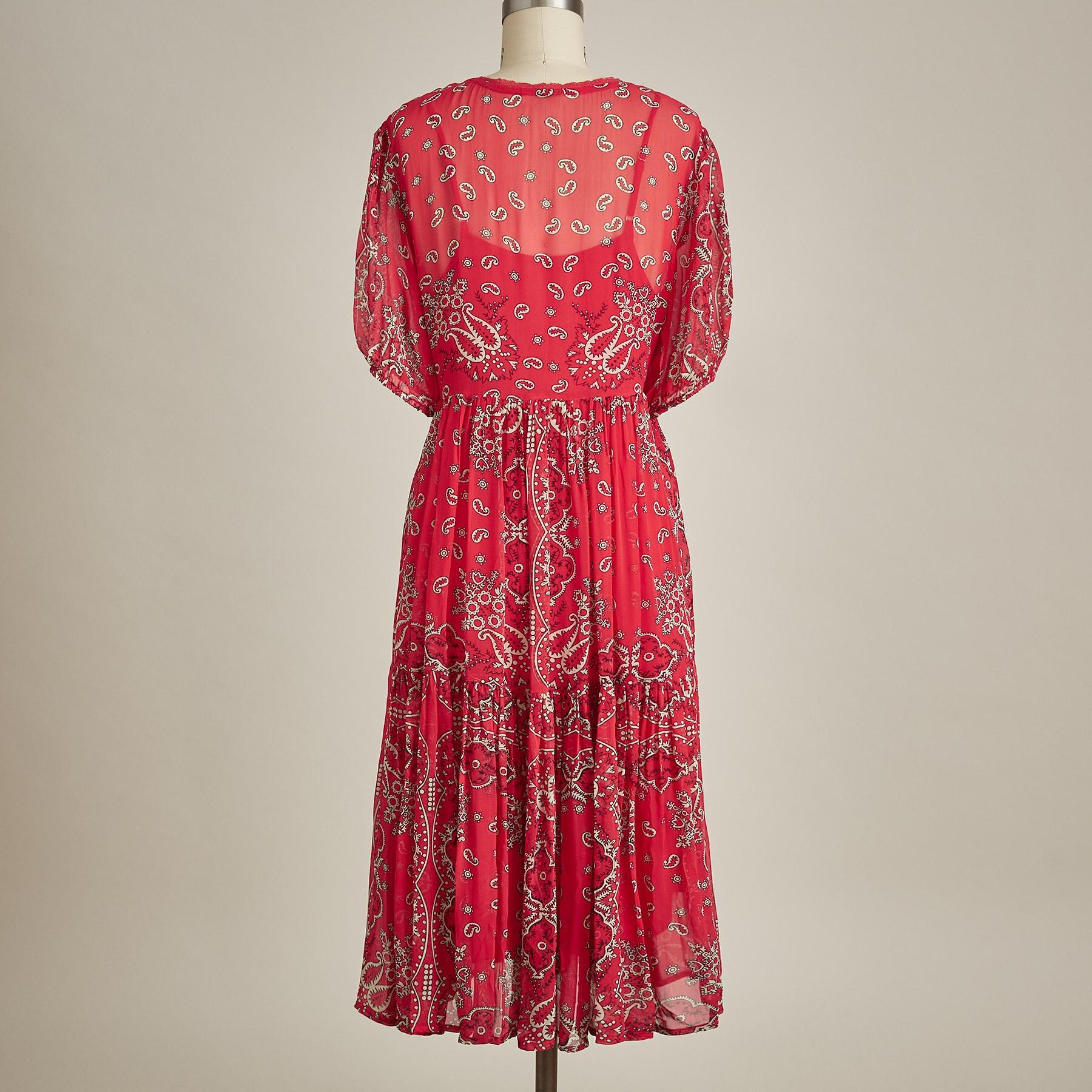 Brieia Bandana Dress, Petite