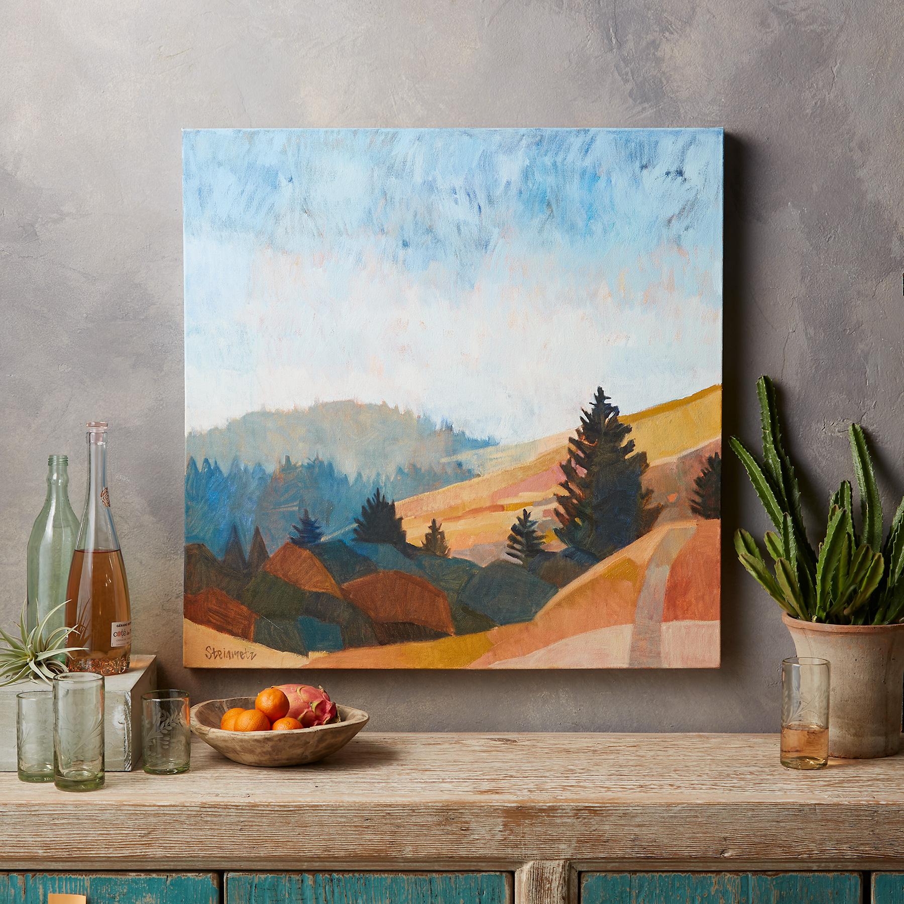 Blue Fog On Tam Painting