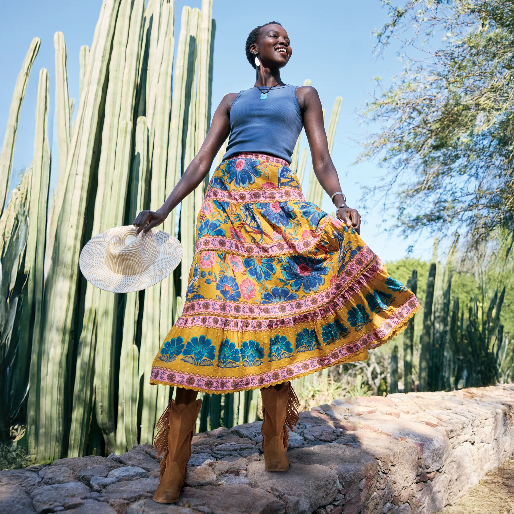 Sunshine Gardens Skirt