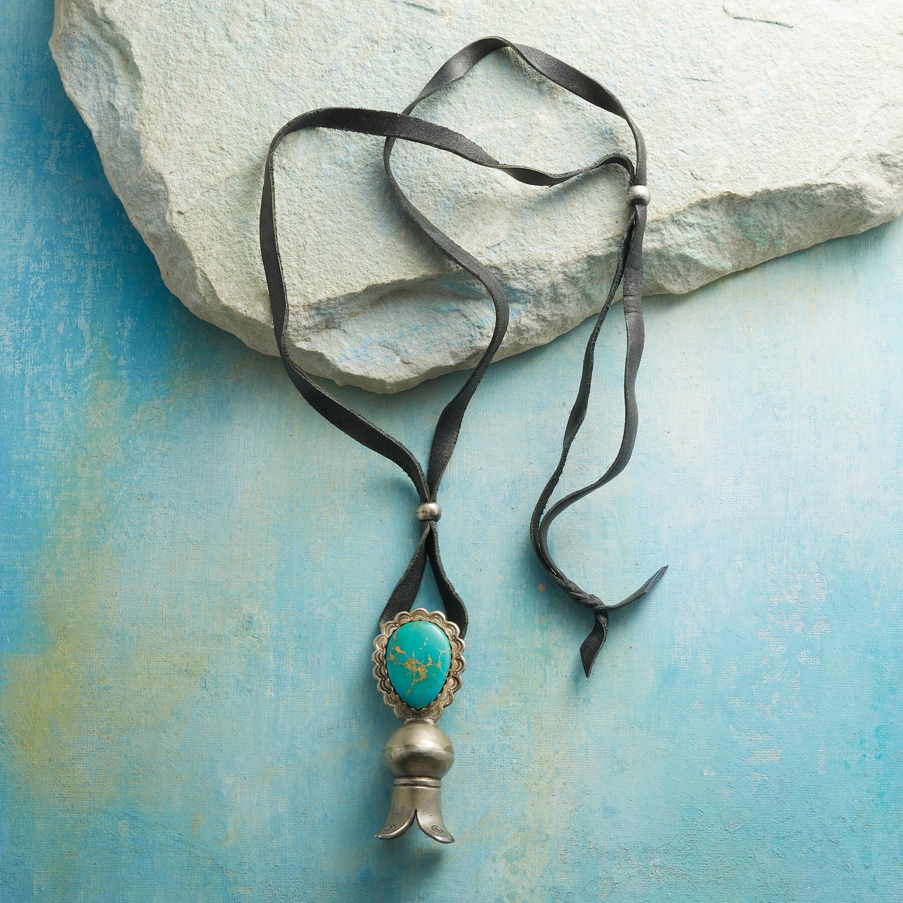 Filigree Squash Blossom Necklace