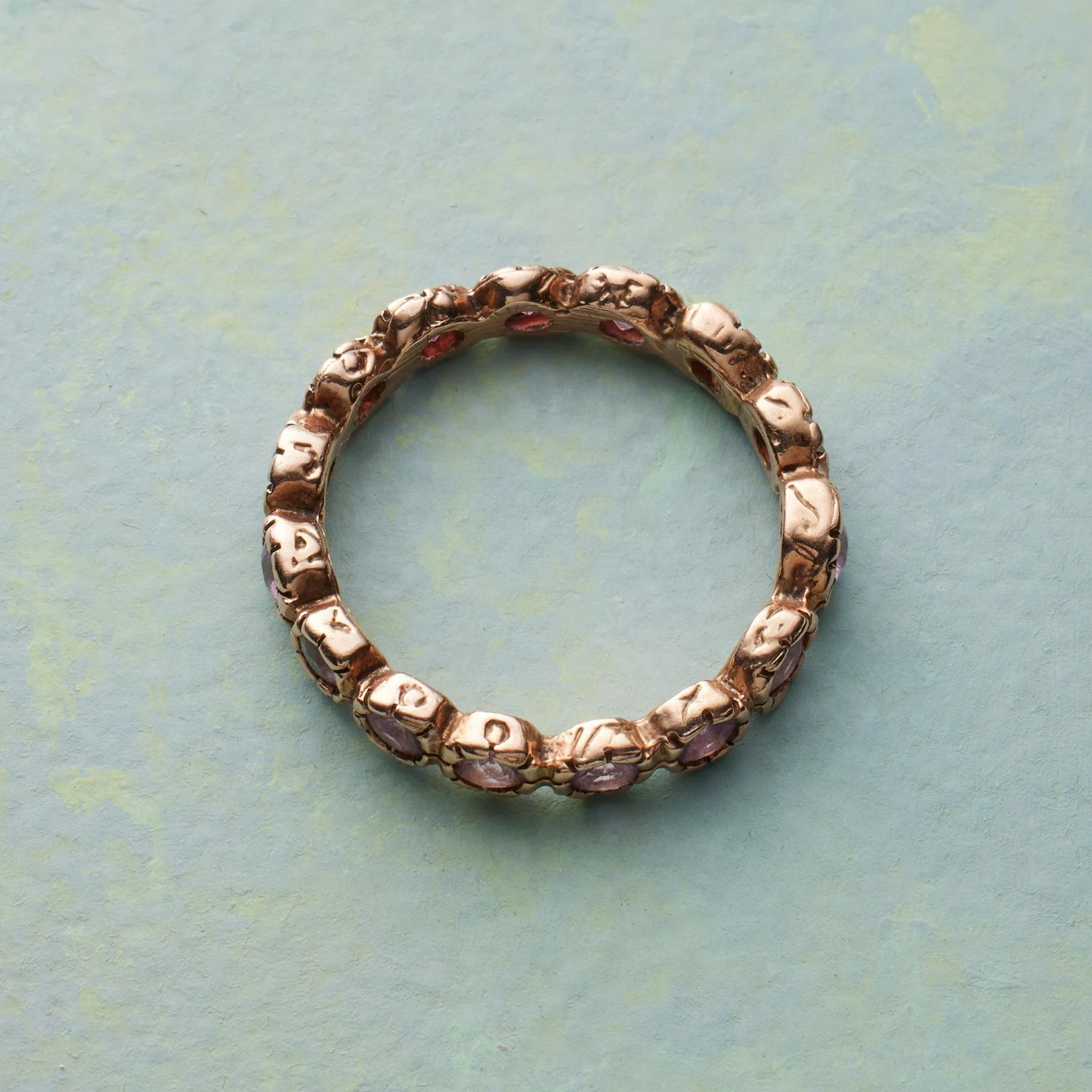 Eternally Pink Sapphire Ring