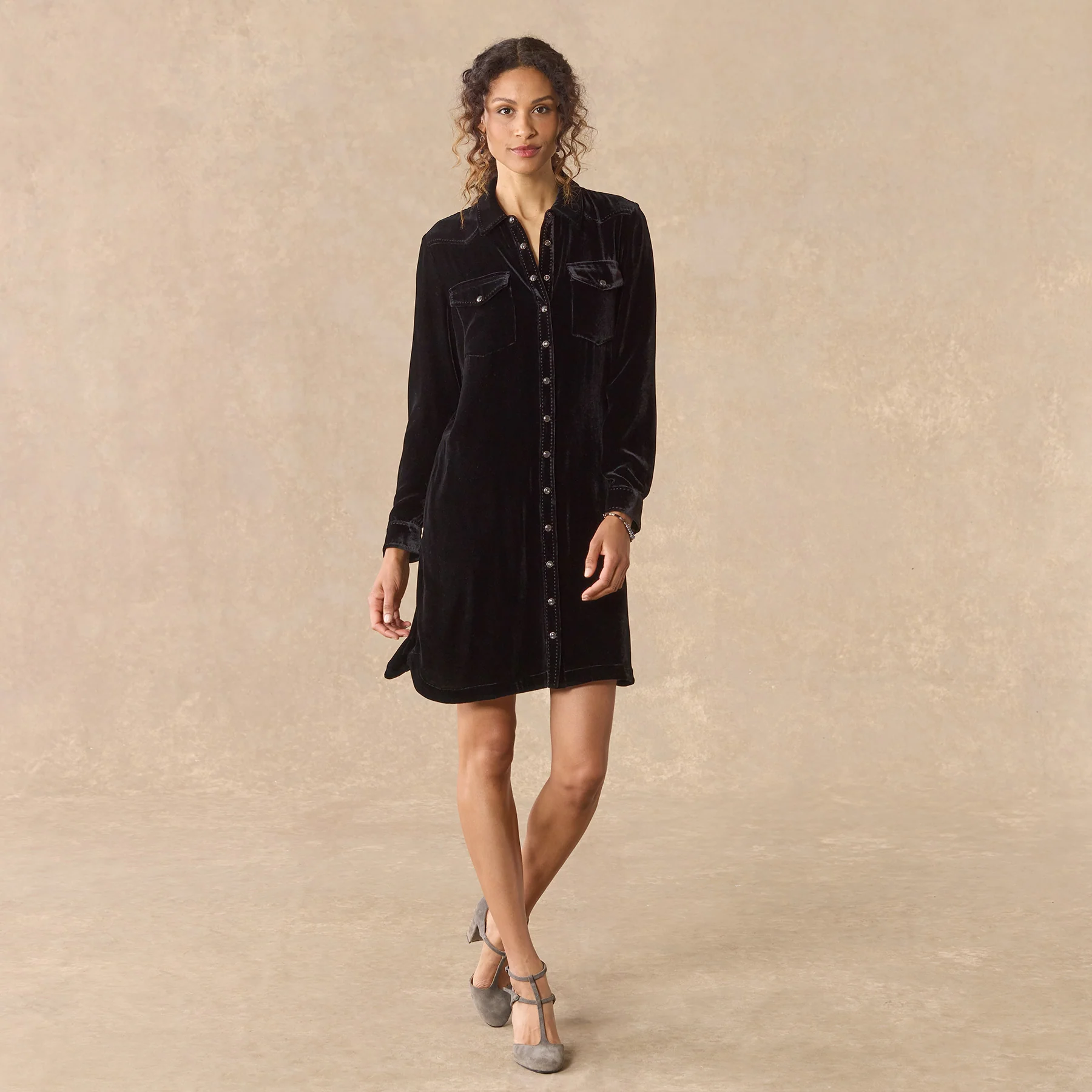 Rocio Velvet Dress