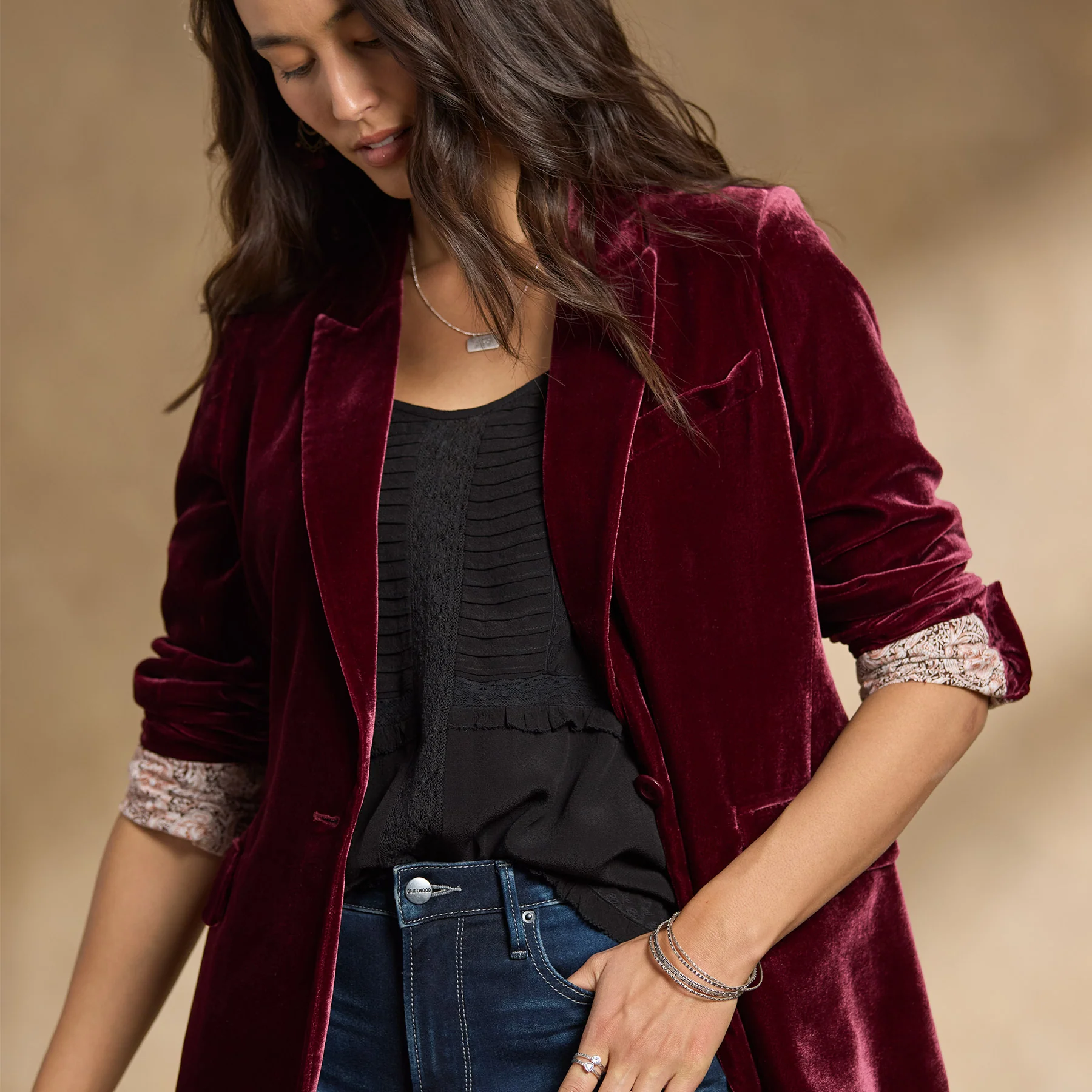 Ravell Velvet Blazer