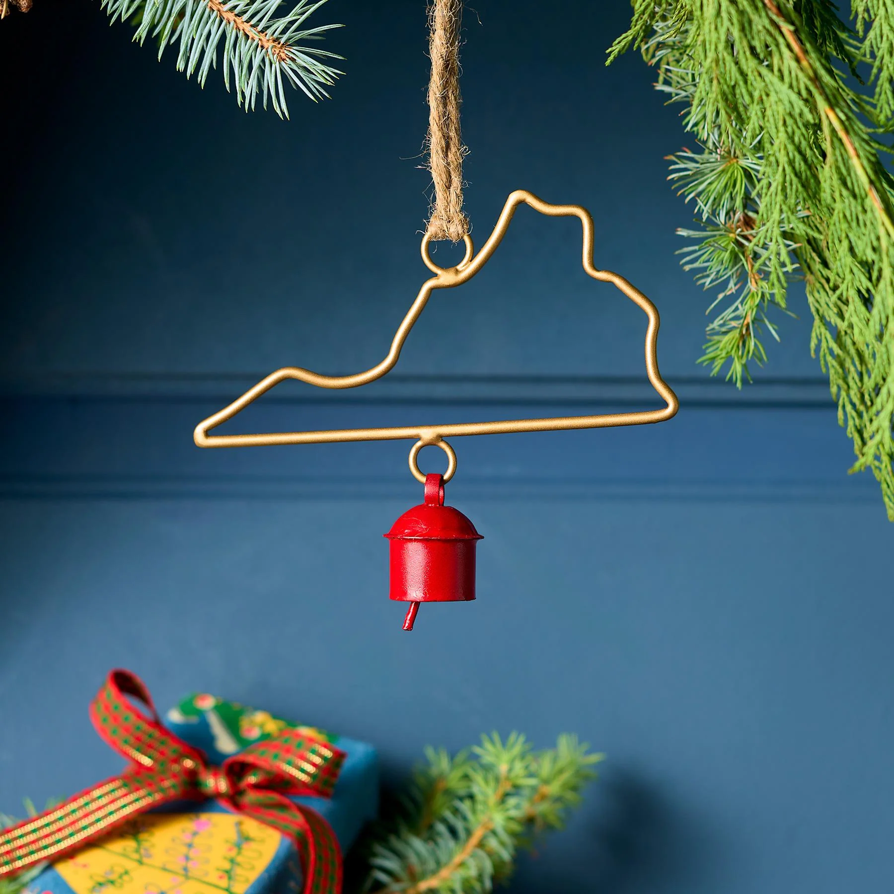 State Bell Ornament