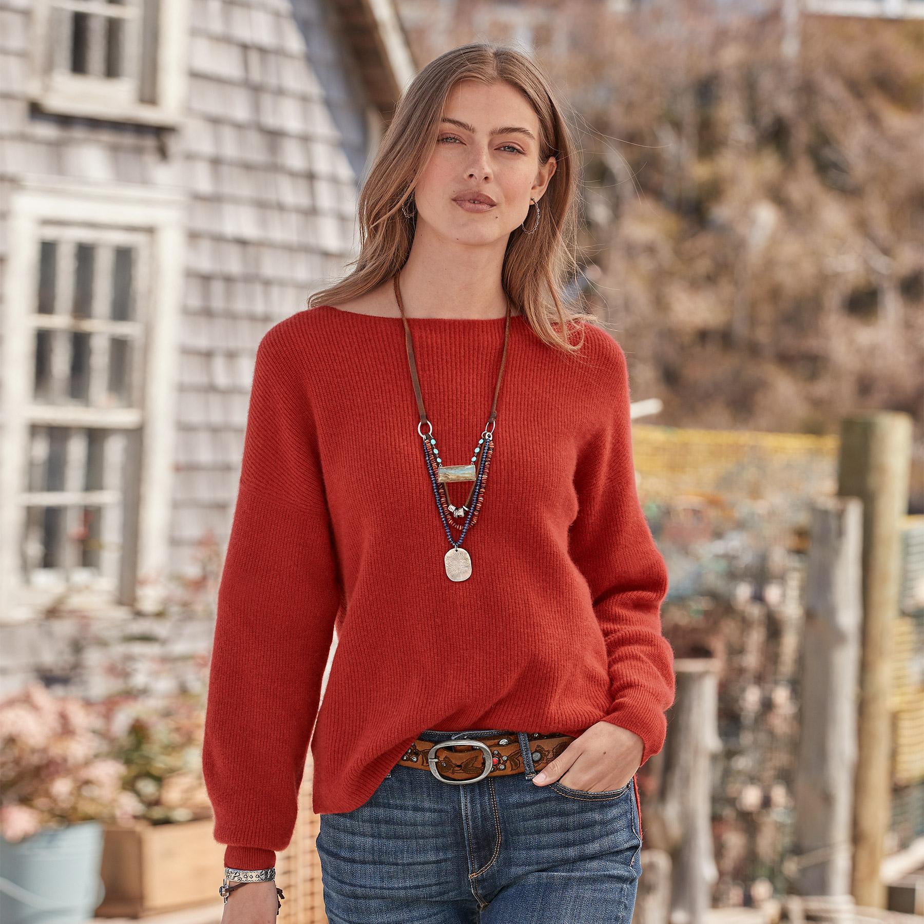 Jovie Cashmere Sweater, Petite