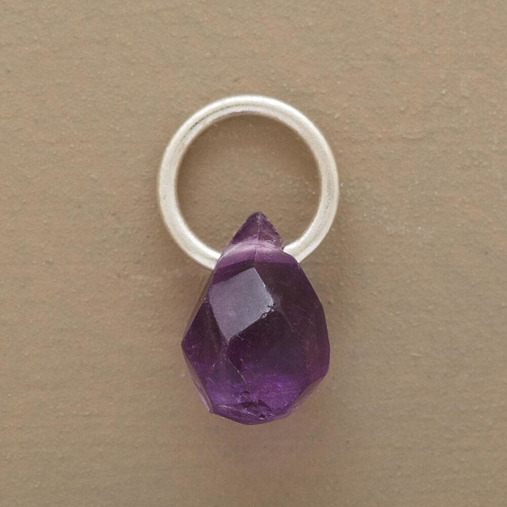 Teardrop Birthstone Charms