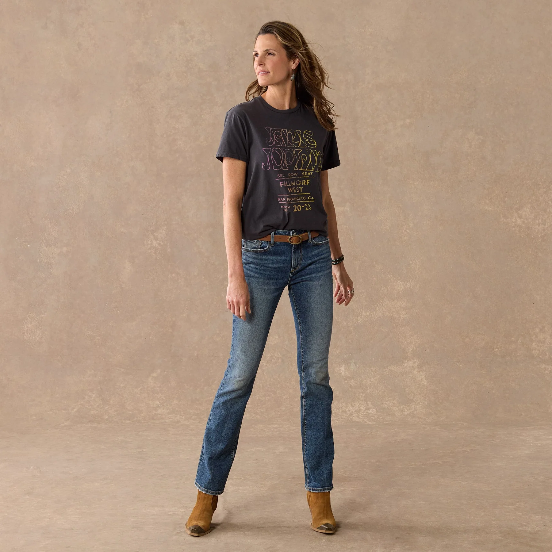 Janis Joplin Filmore West Tee