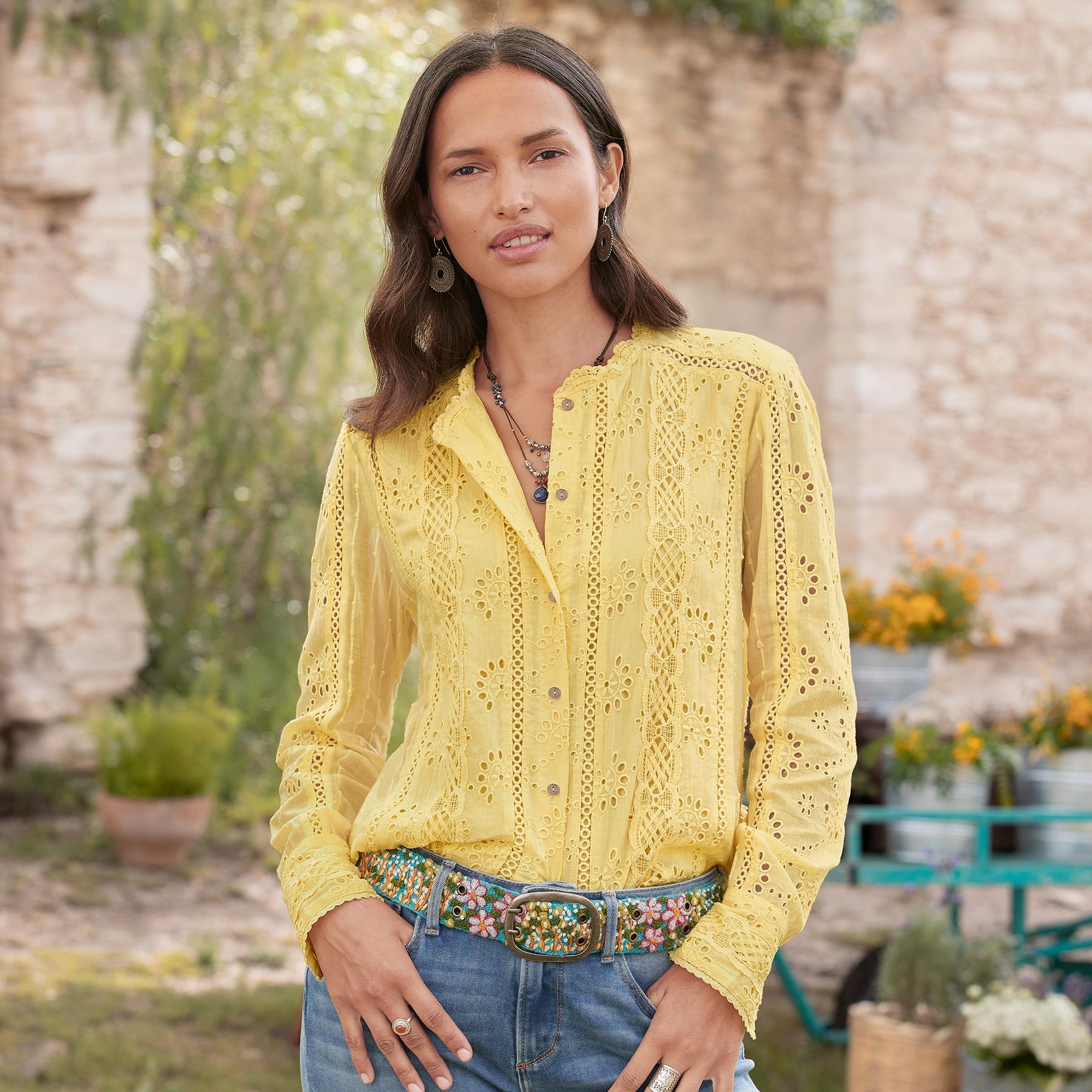 Marion Eyelet Shirt