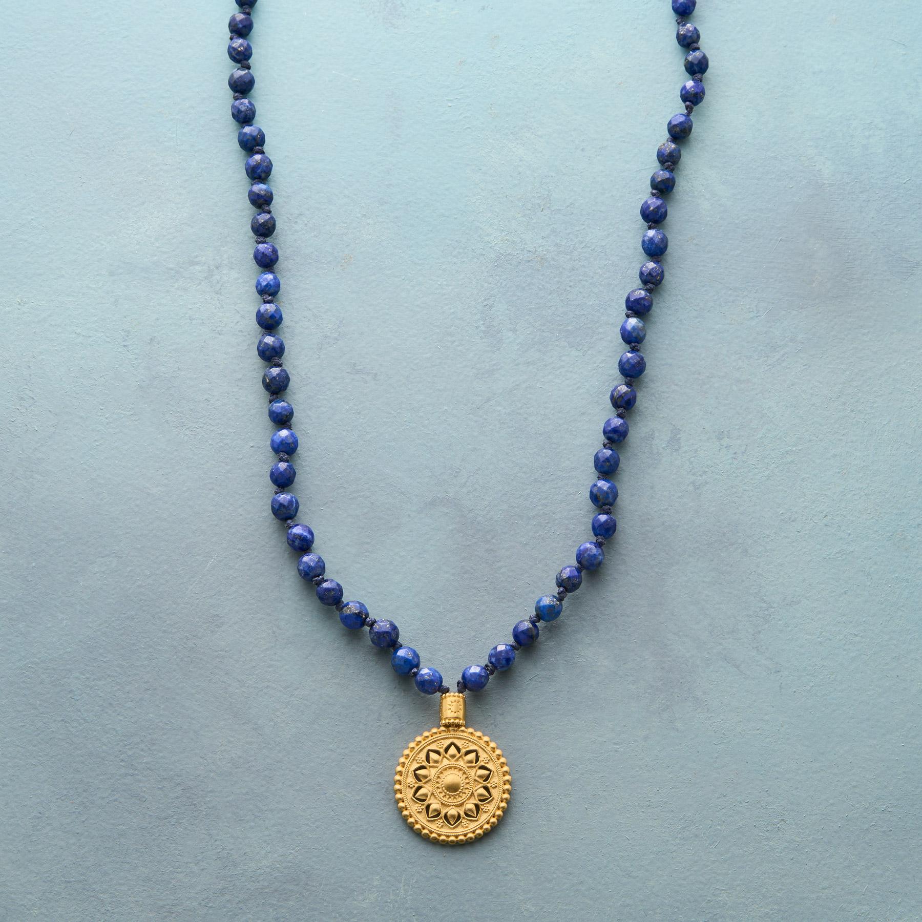 Lapis Mala Necklace