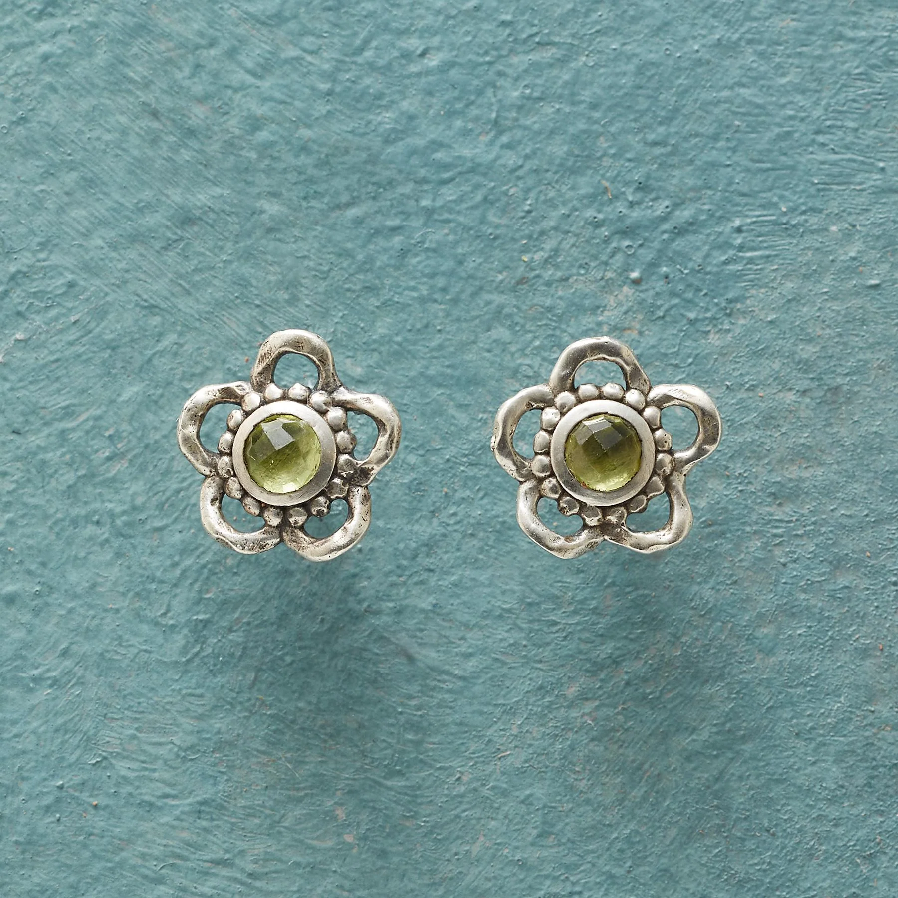 Birthstone Blossom Earrings
