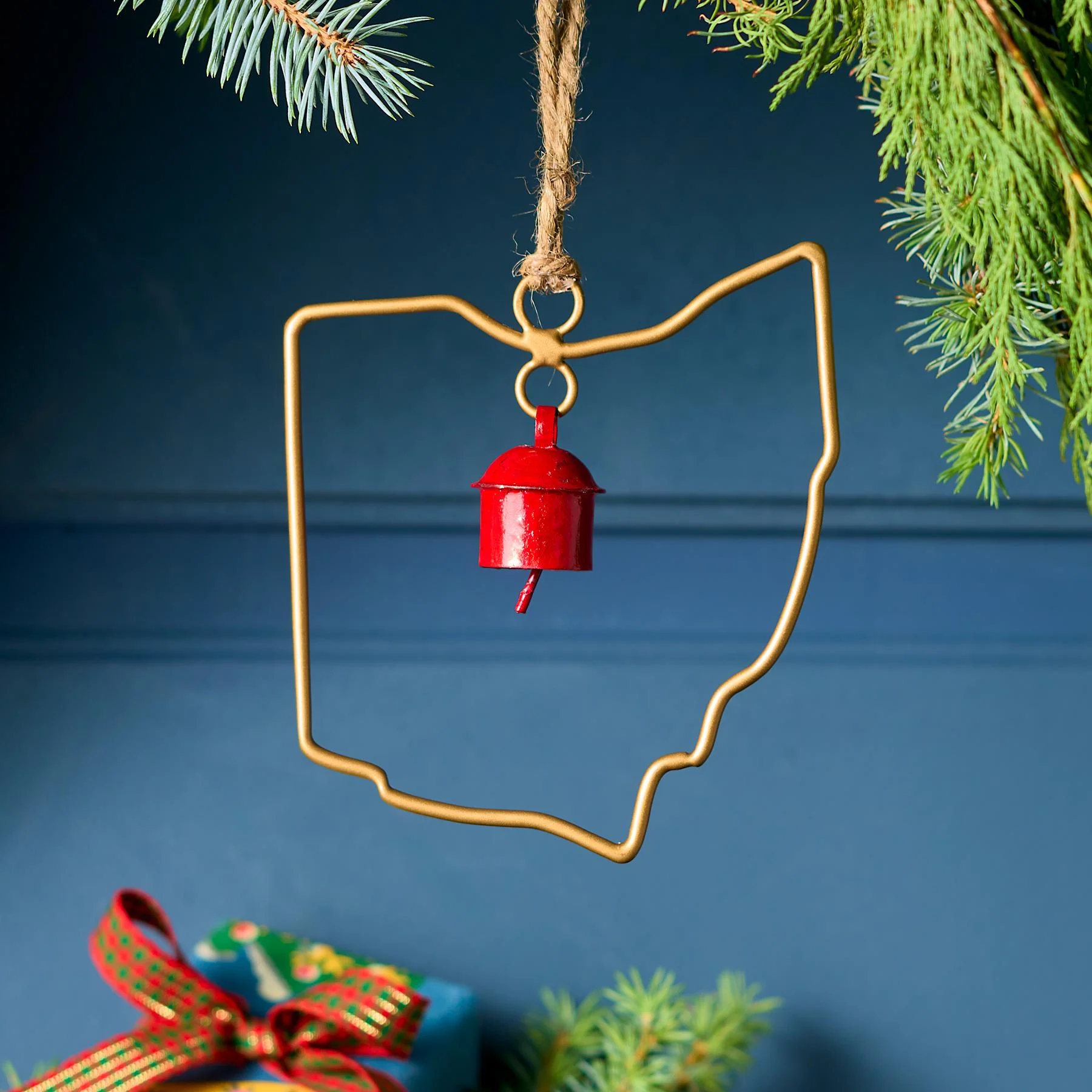 State Bell Ornament