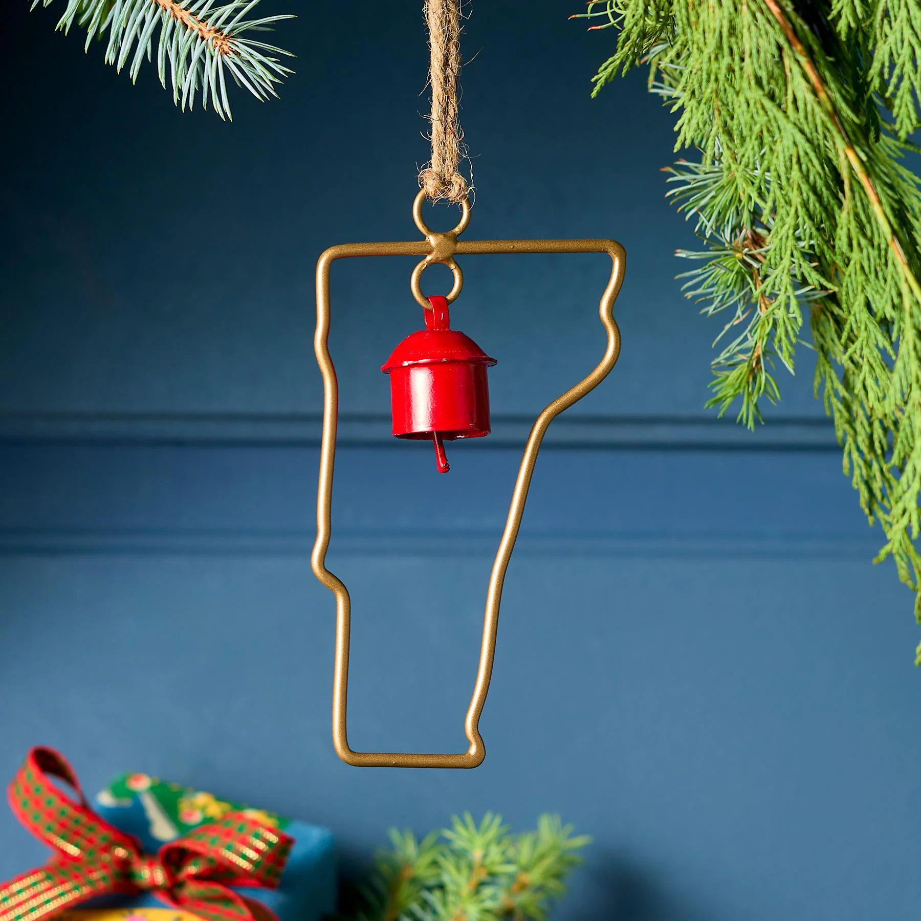 State Bell Ornament