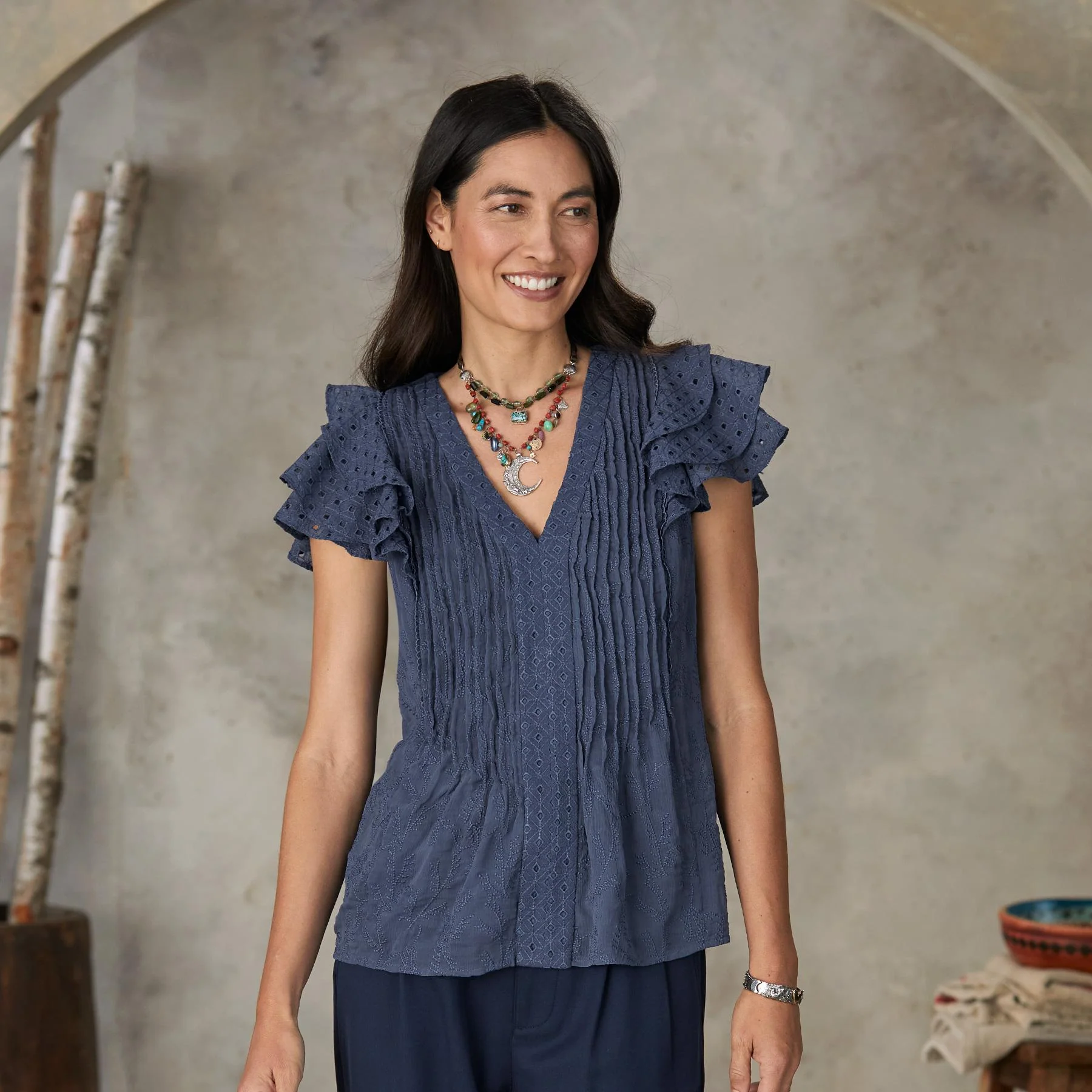 Lille Flutter Top