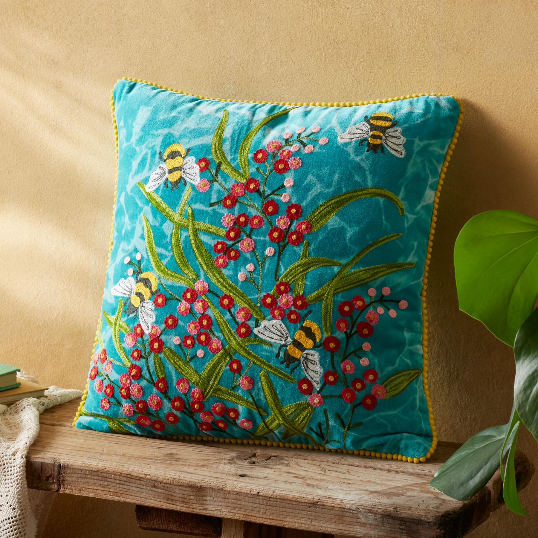 Bee Happy Pillow