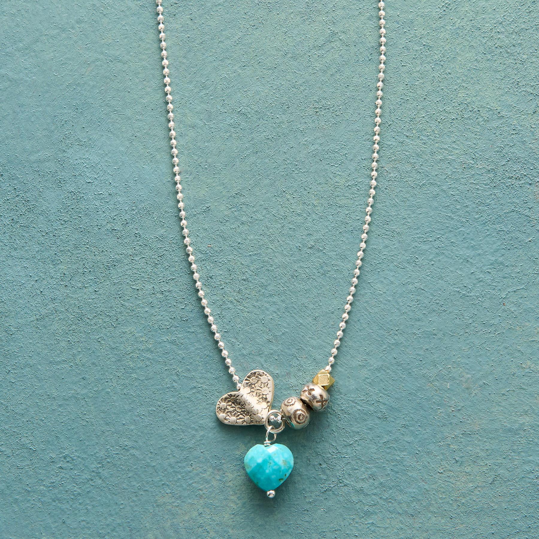 Heart Birthstone Necklace