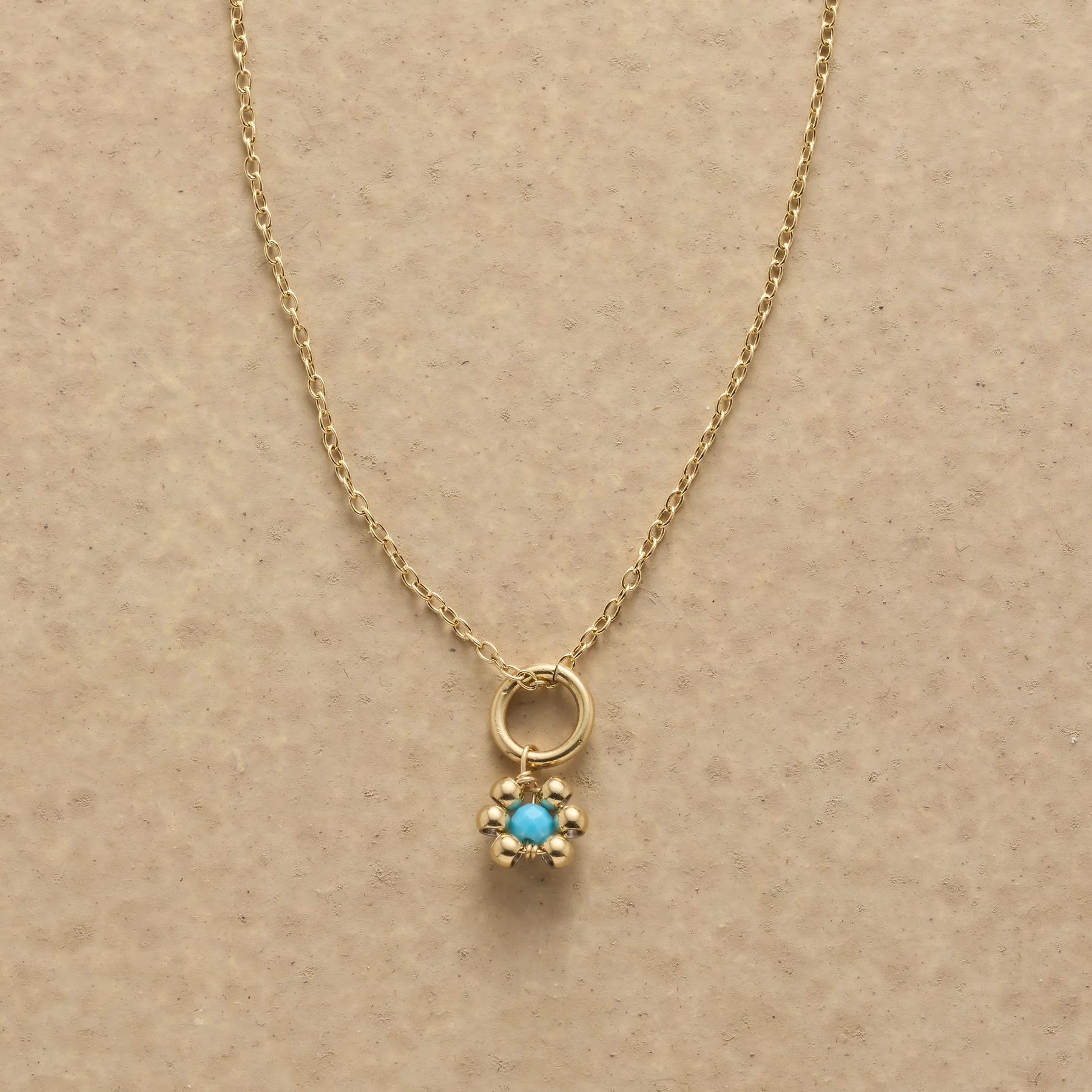 Oleaster Birthstone Charm