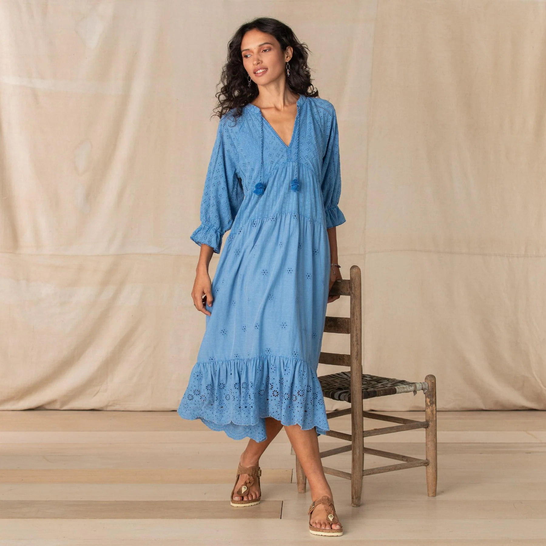 Nicole Eyelet Dress
