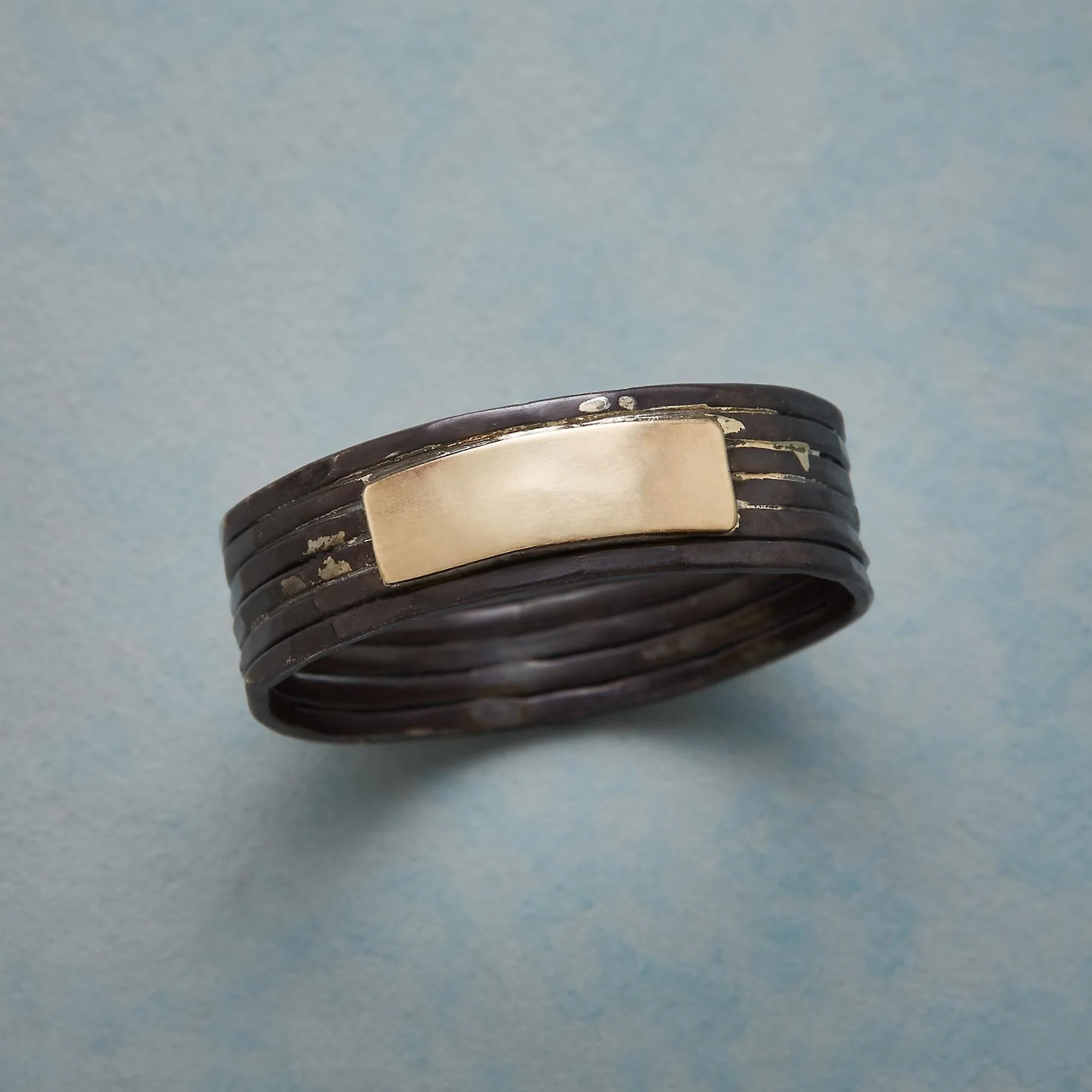 Gold Badge Ring