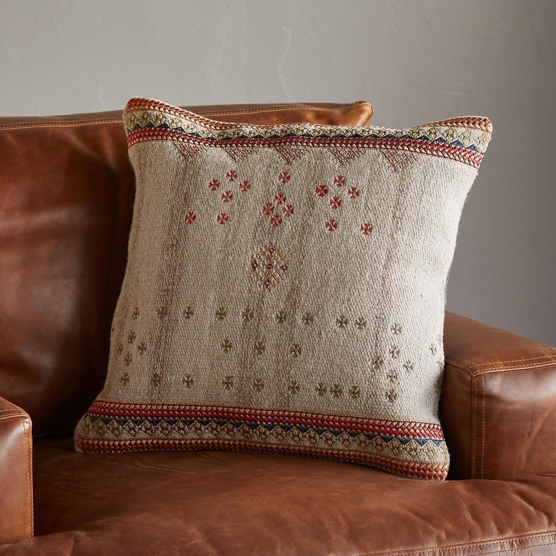 Sunset Dreams Gray Pillow