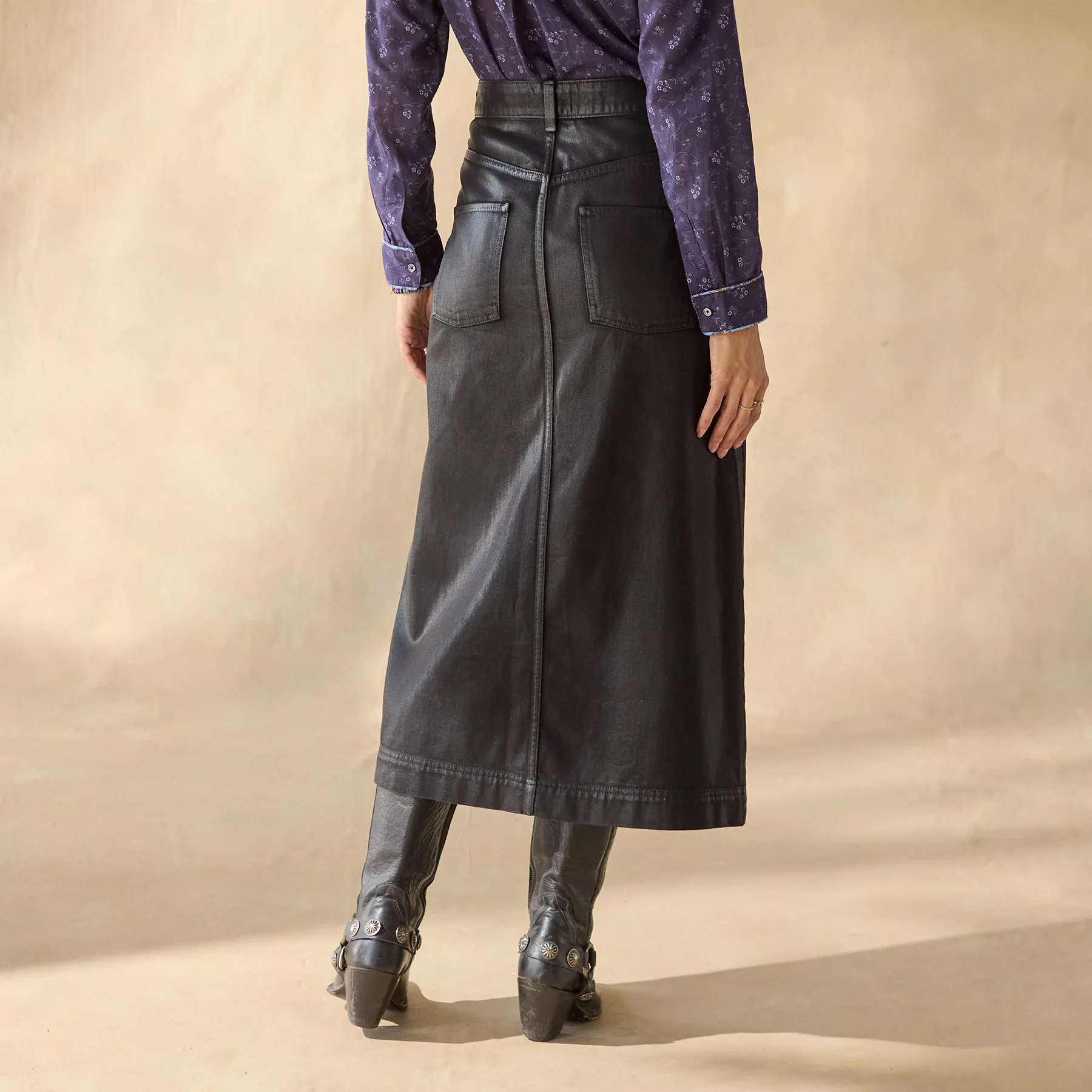 Stetten Denim Skirt, Petite