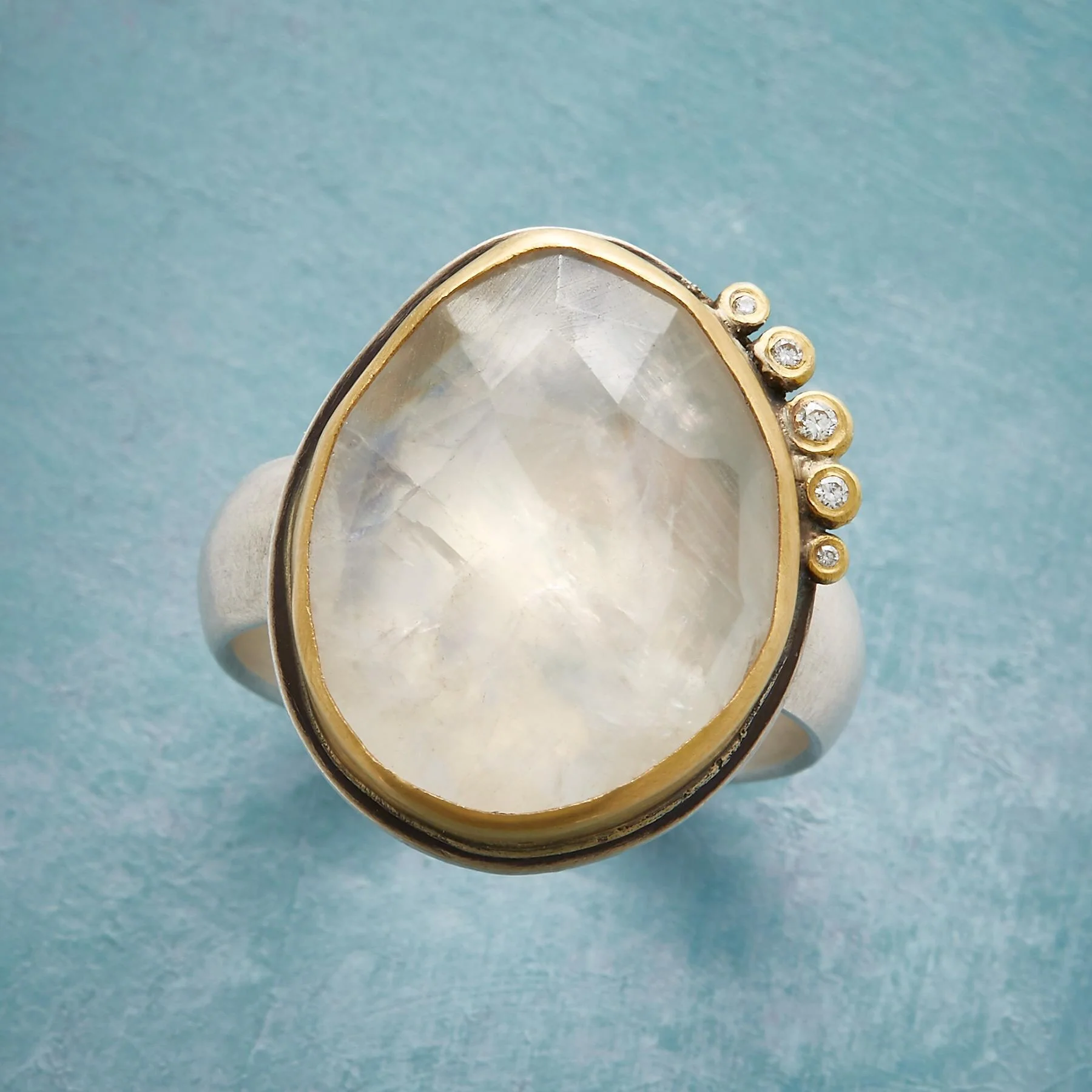 Over The Moon Diamond Ring