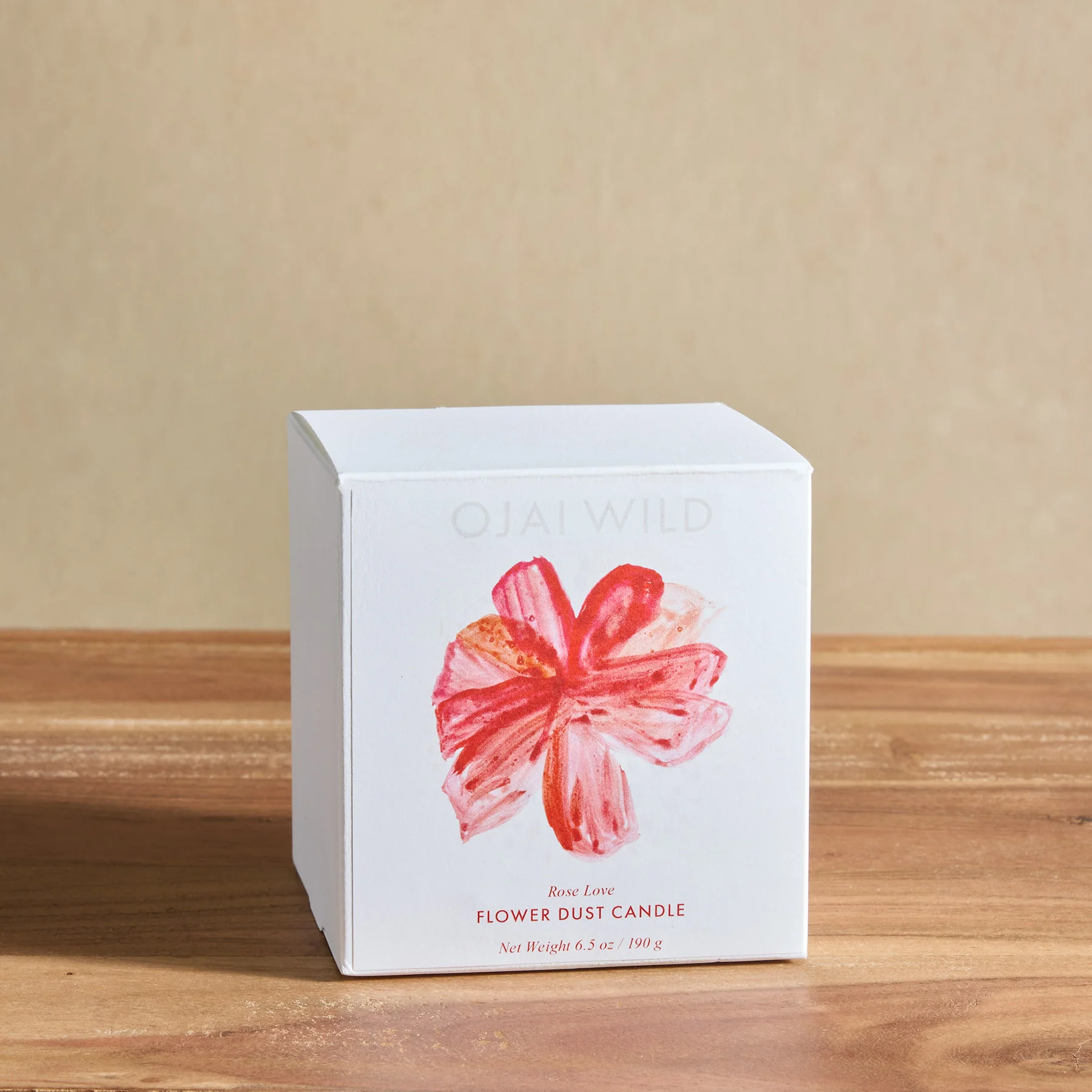 Flower Dust Candle