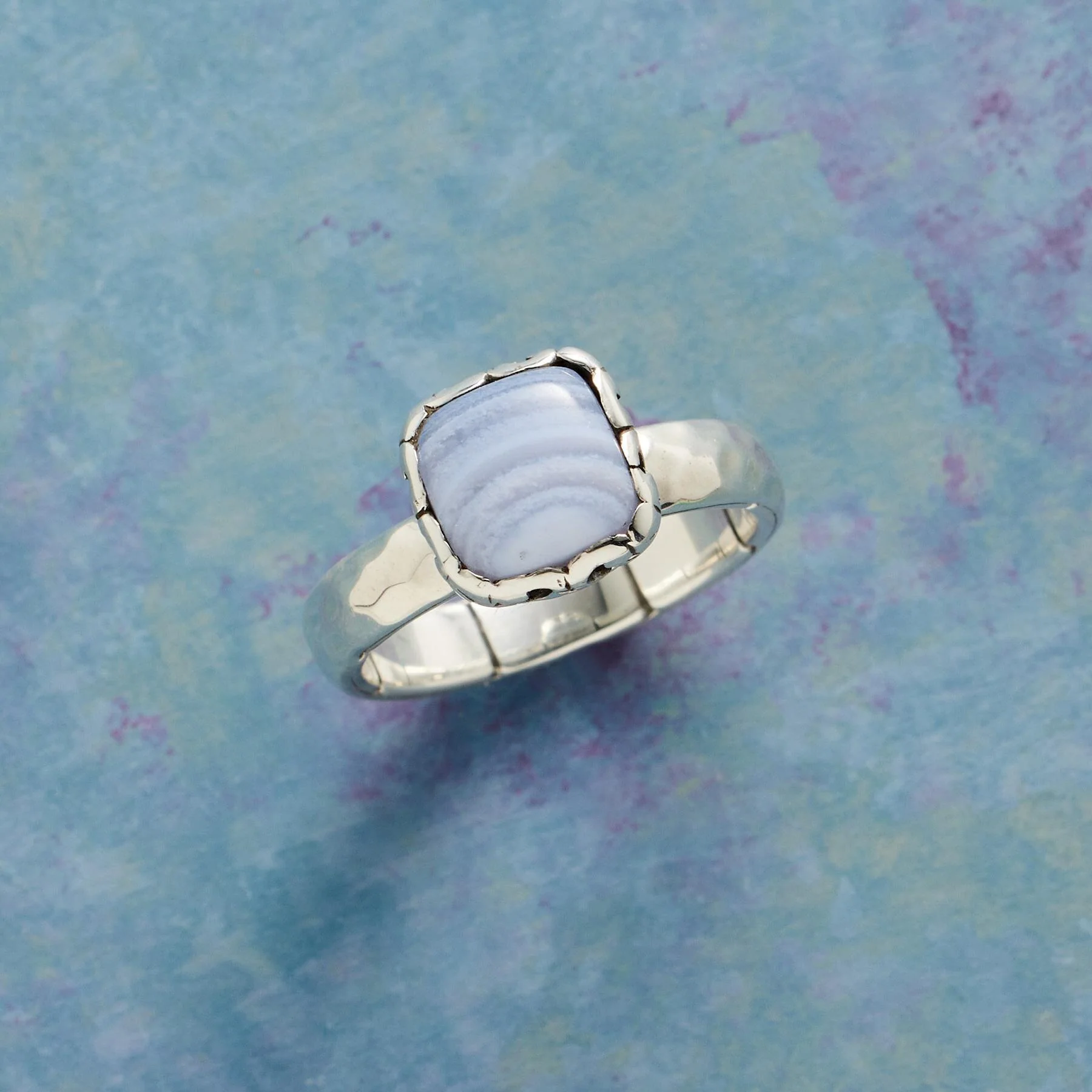 Blue Lace Ring