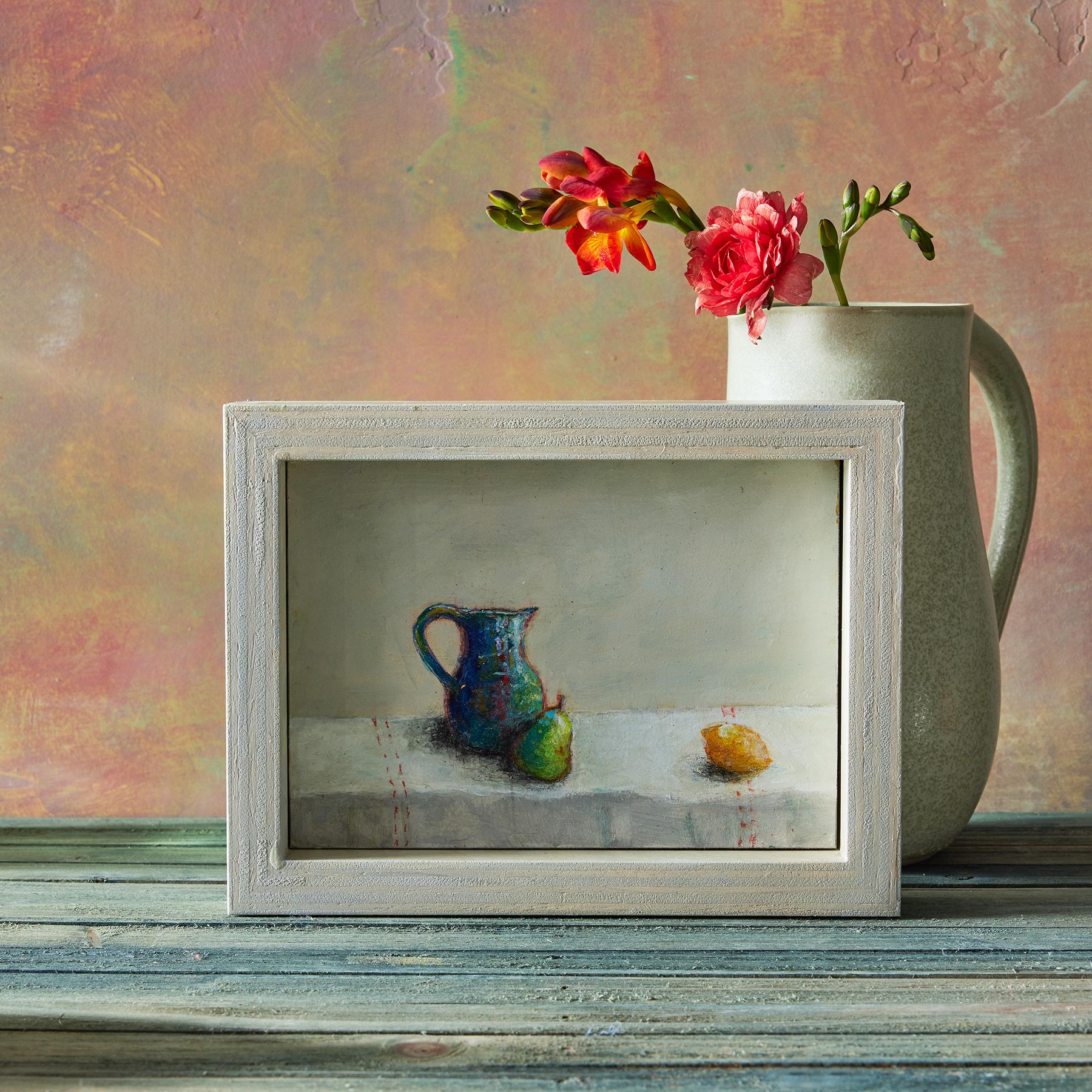 Green Pear Painting