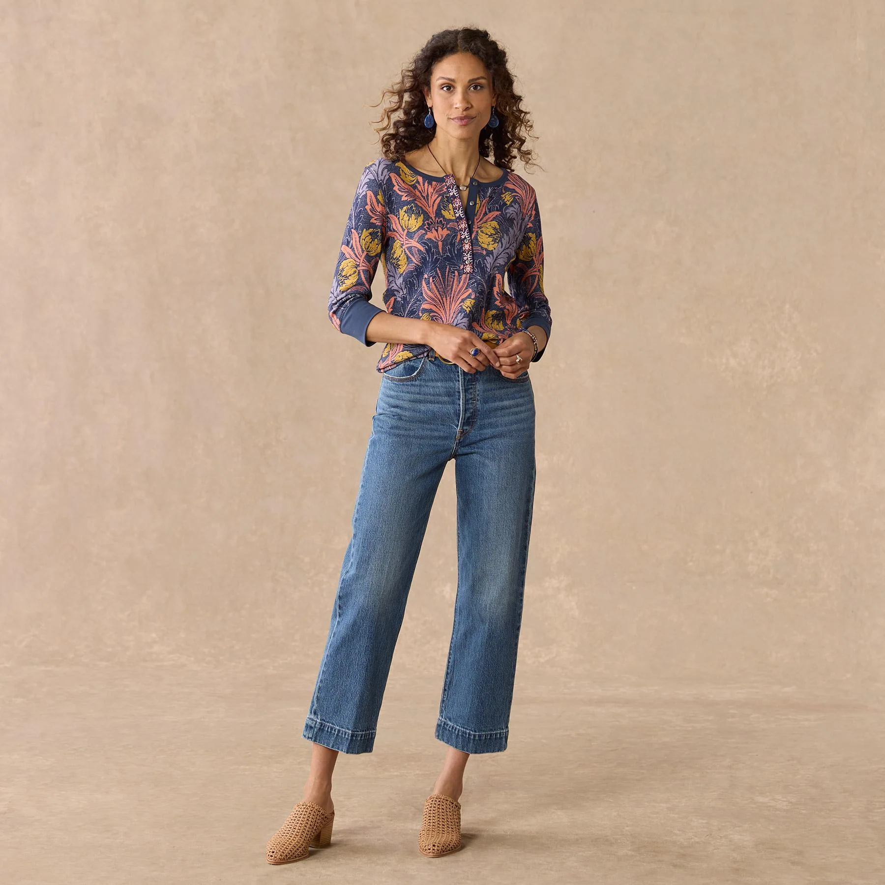 Rosehips Henley, Petite