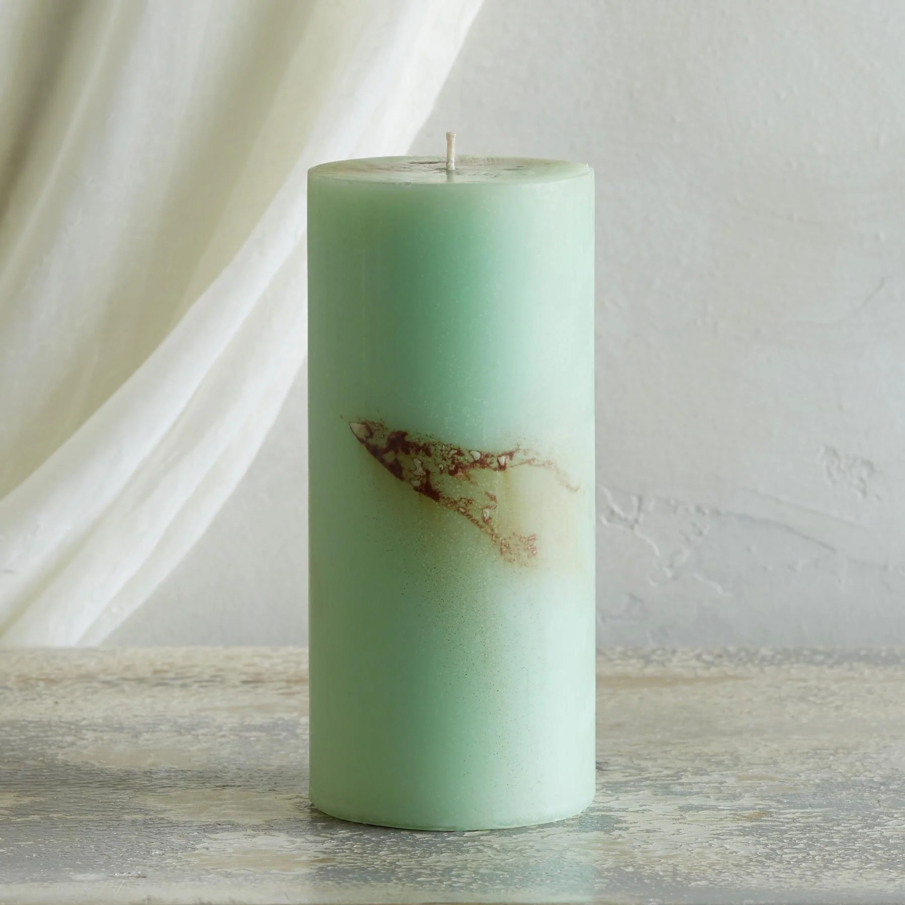 Antigua Single Wick Pillar Candle