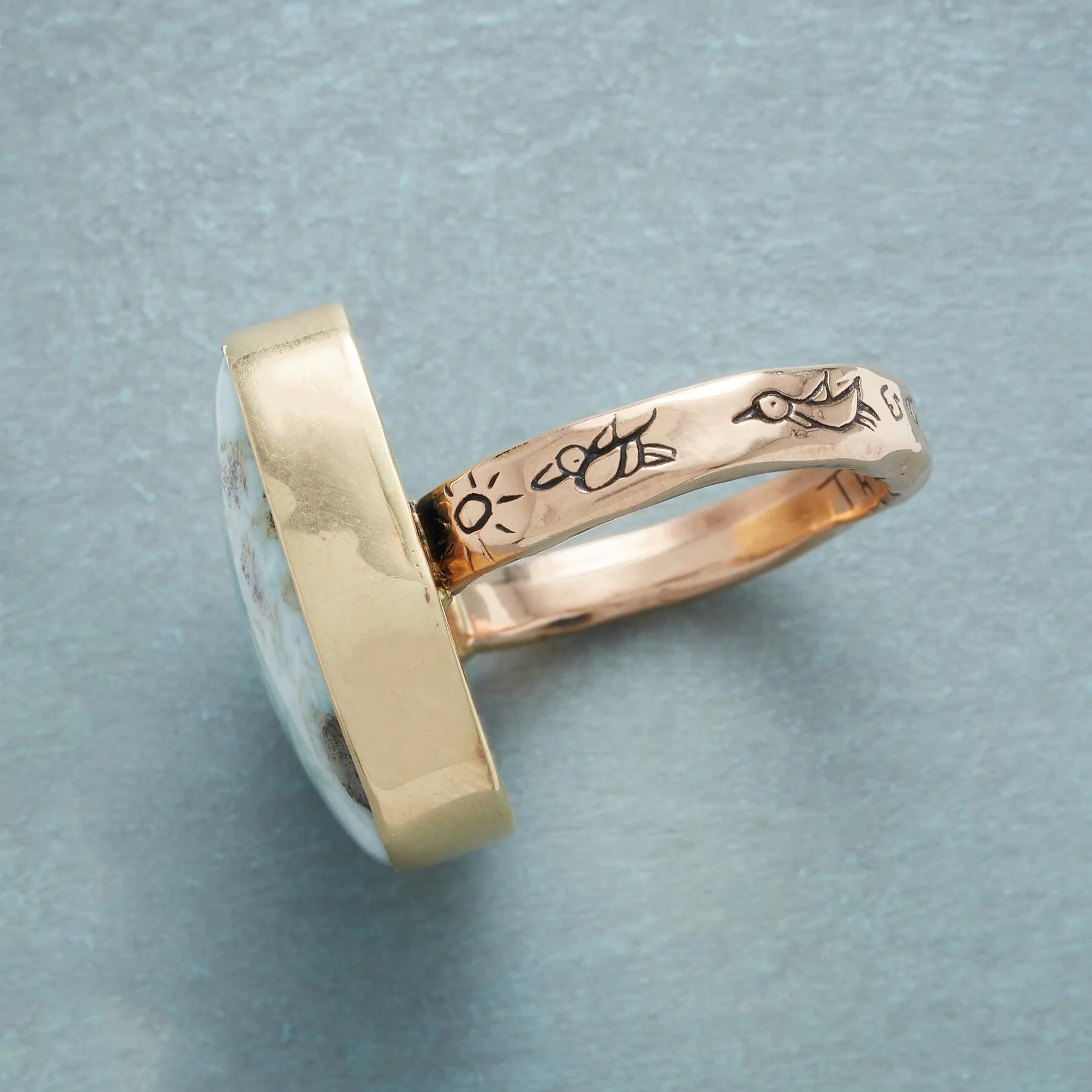 Live In Peace Ring