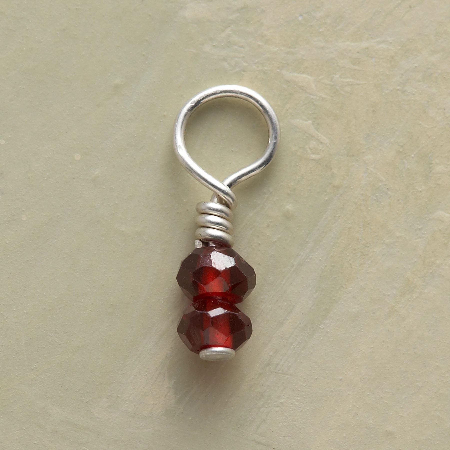 Silver Birthstone Charms