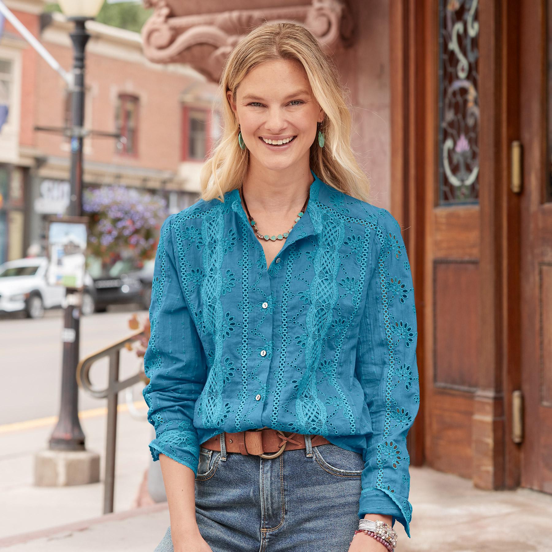 Marion Eyelet Shirt