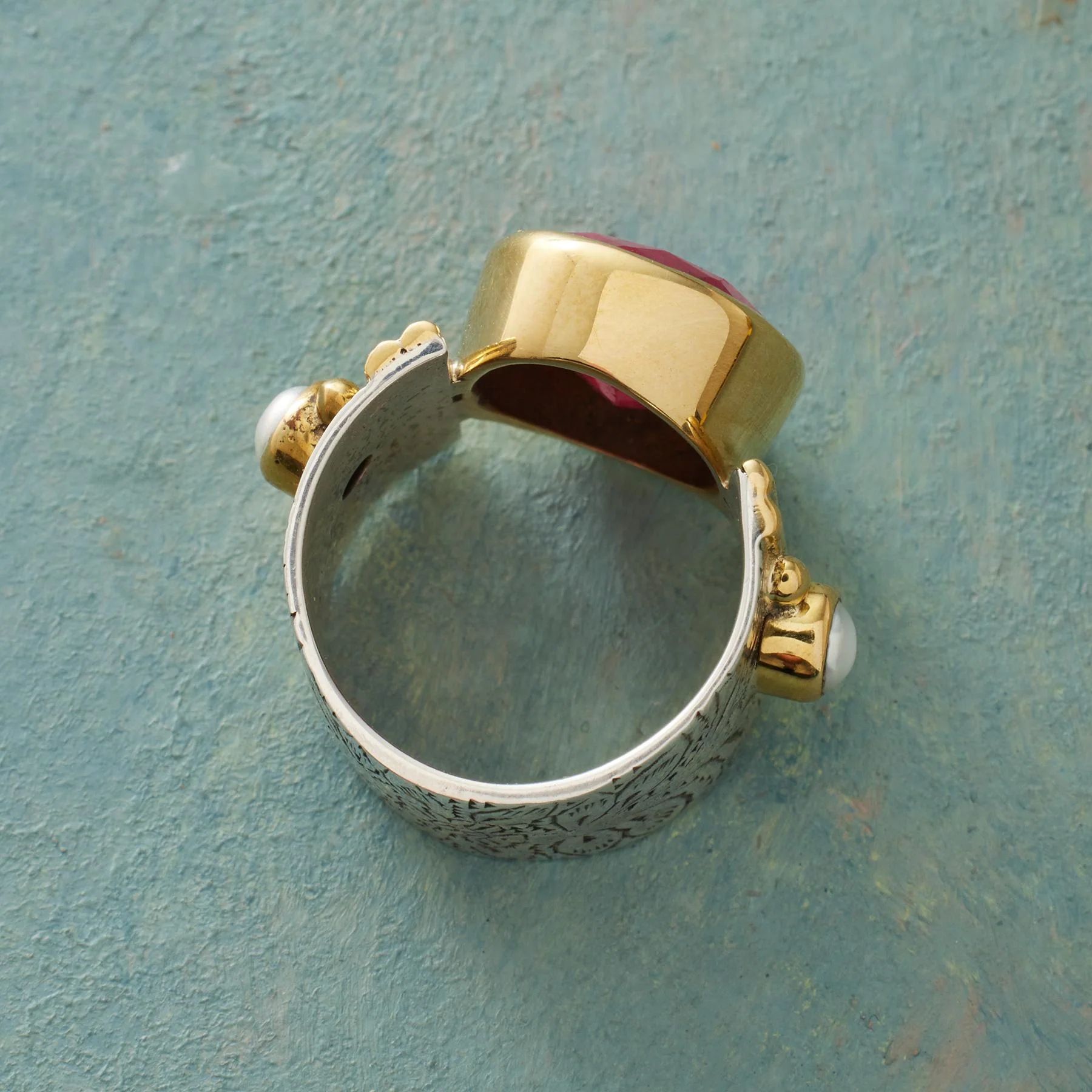 Butterfly Ruby Ring